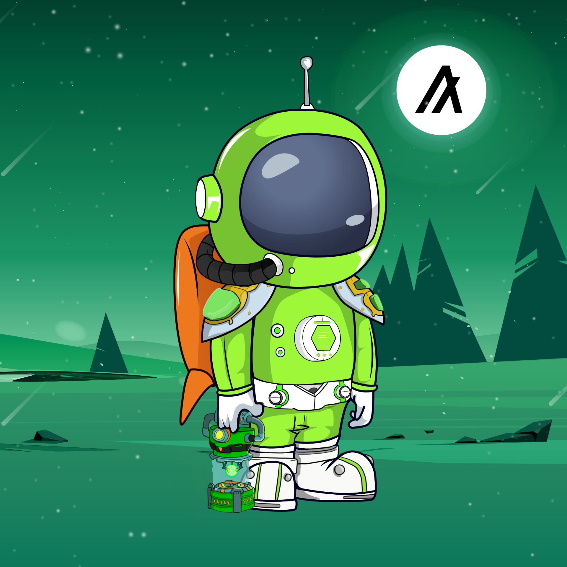 Galactic Astros #1818 NFT on Algorand