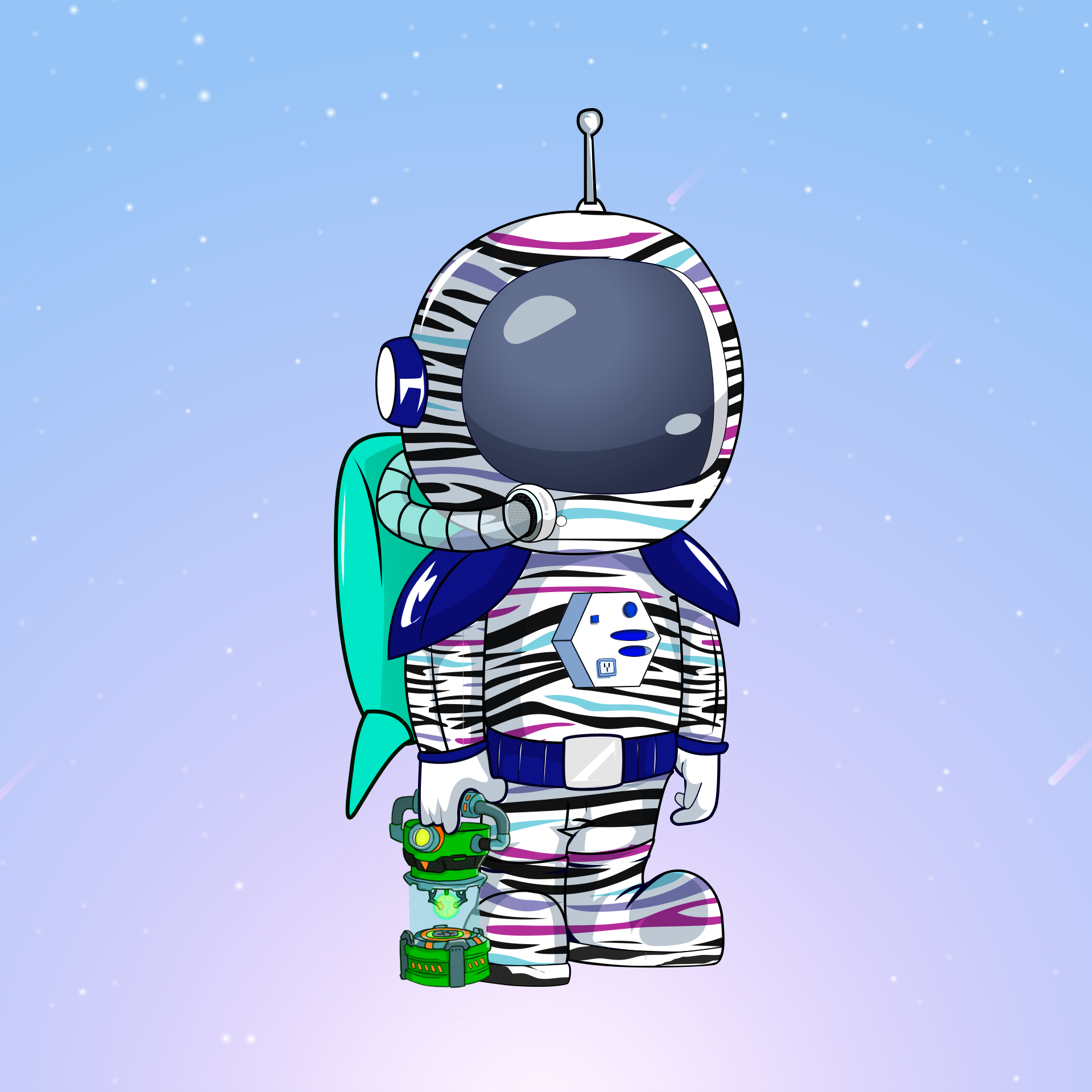 Galactic Astros #182 NFT on Algorand