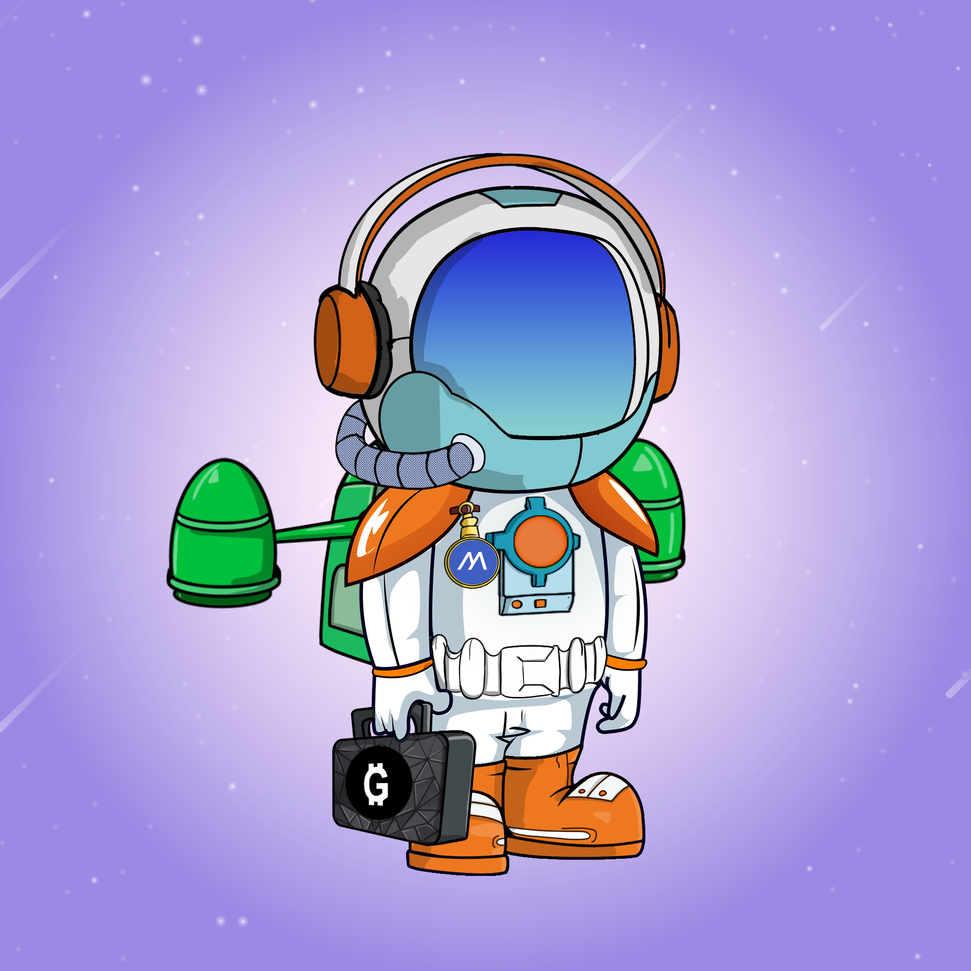 Galactic Astros #1821 NFT on Algorand