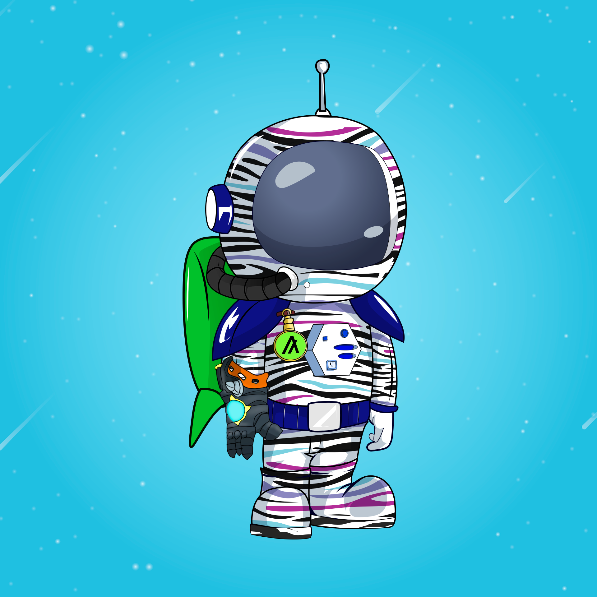 Galactic Astros #1824 NFT on Algorand