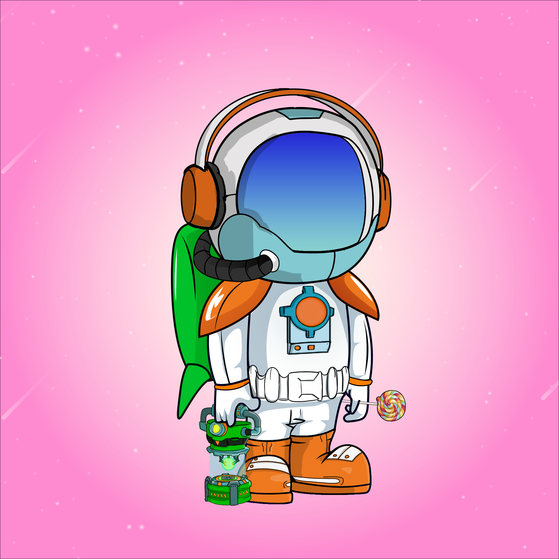 Galactic Astros #1828 NFT on Algorand