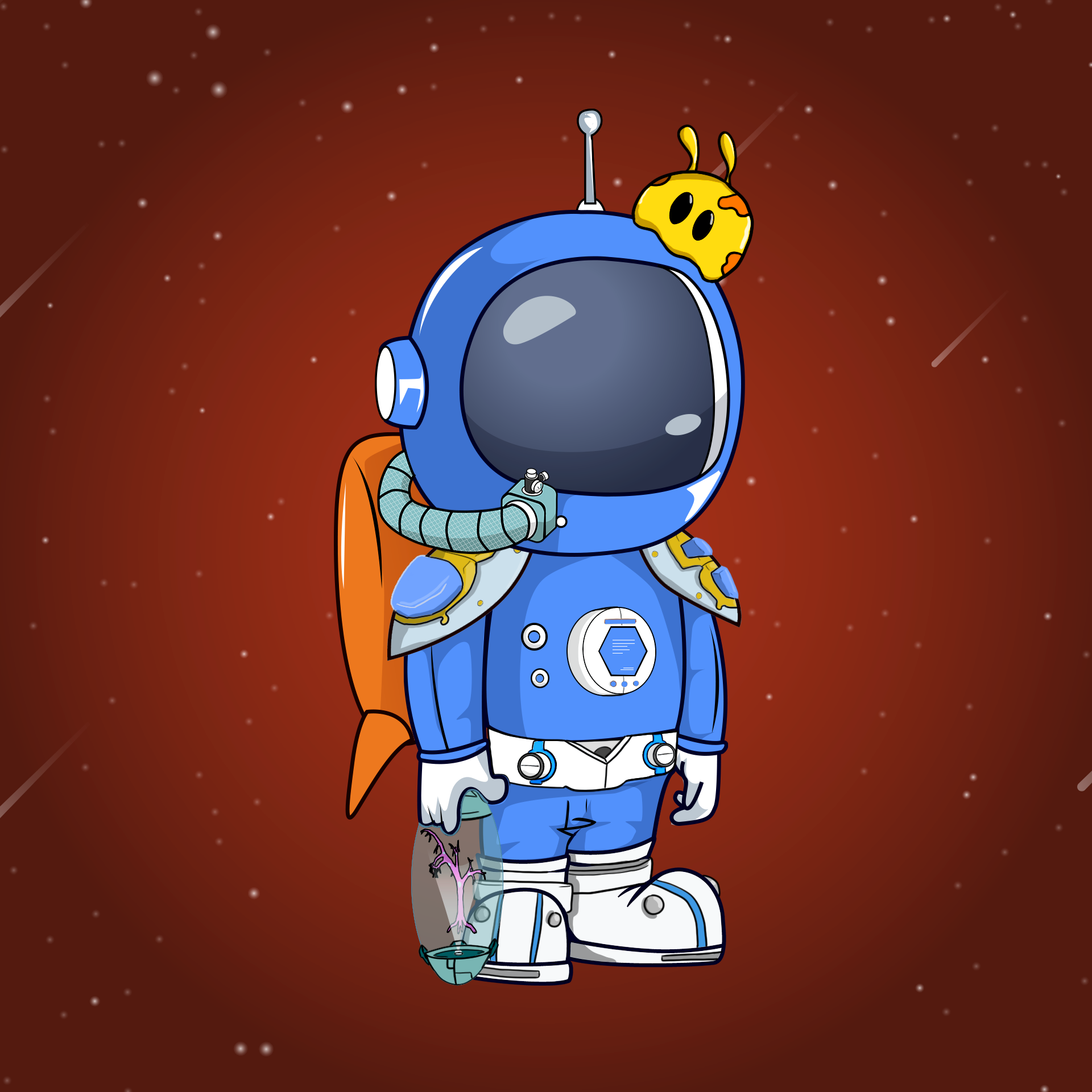 Galactic Astros #1829 NFT on Algorand