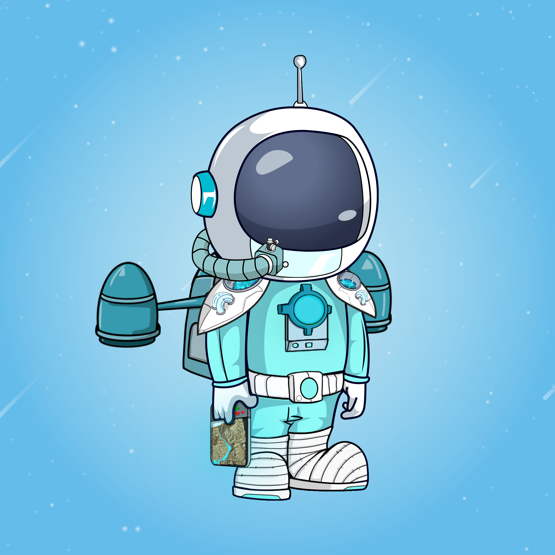 Galactic Astros #1833 NFT on Algorand