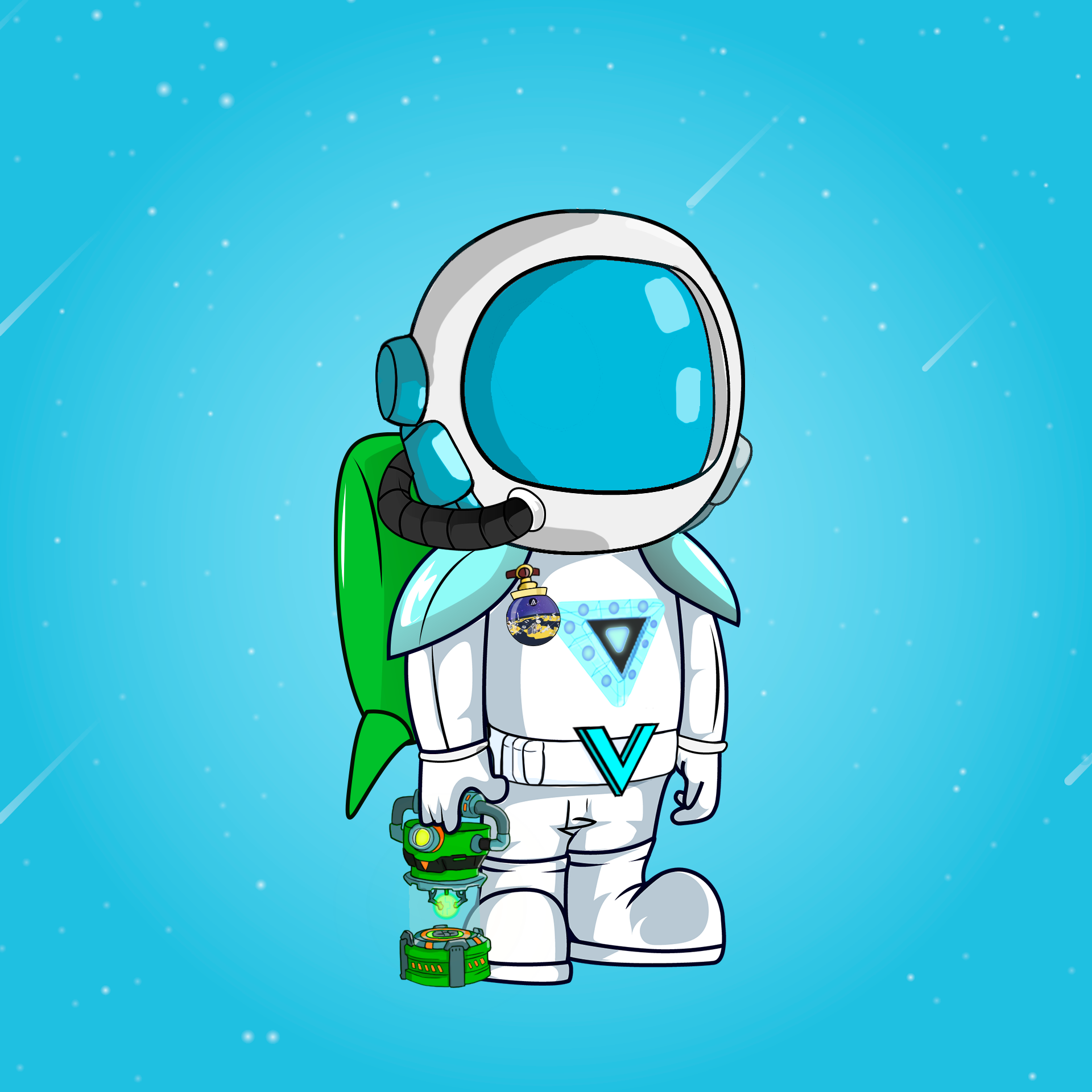 Galactic Astros #1836 NFT on Algorand