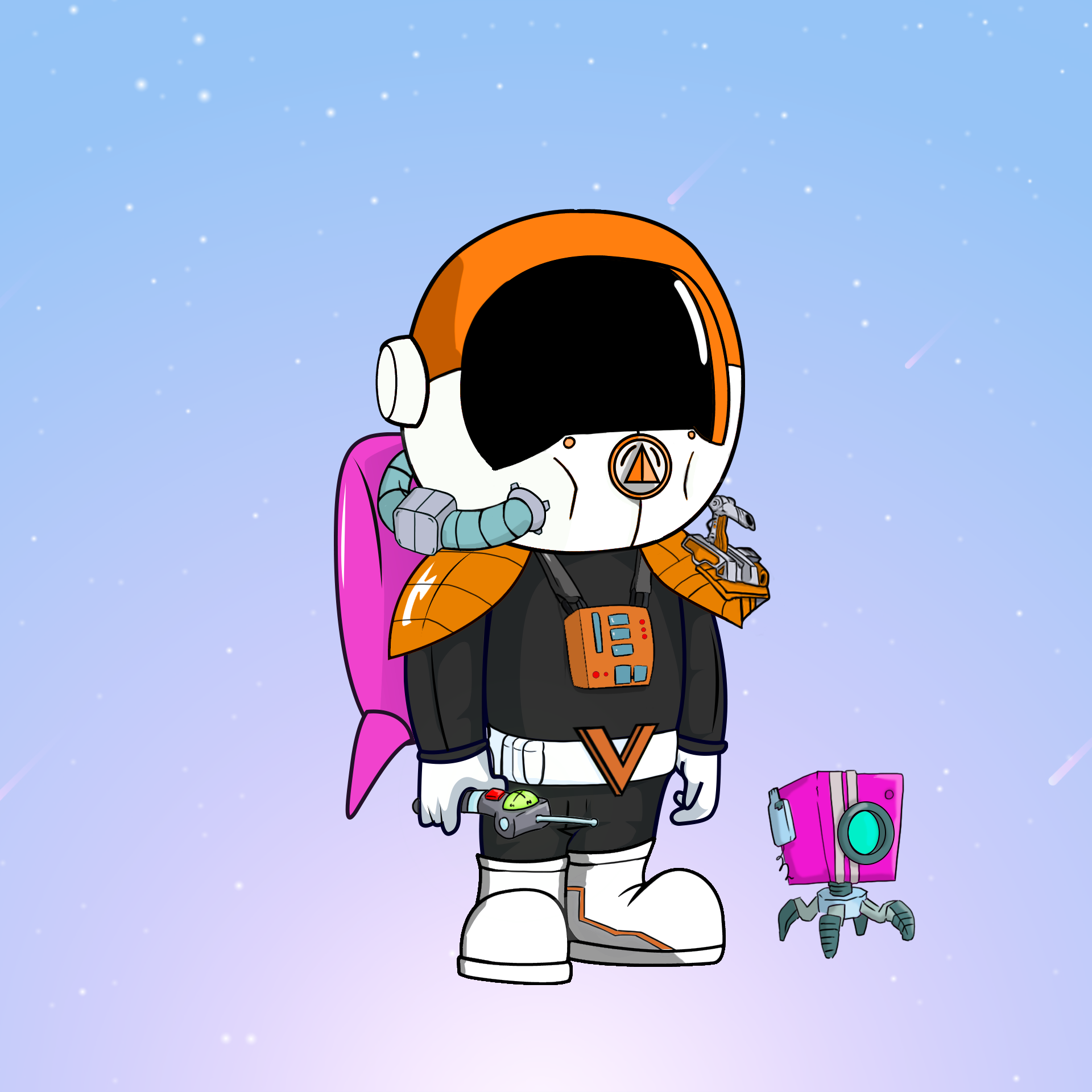 Galactic Astros #1839 NFT on Algorand