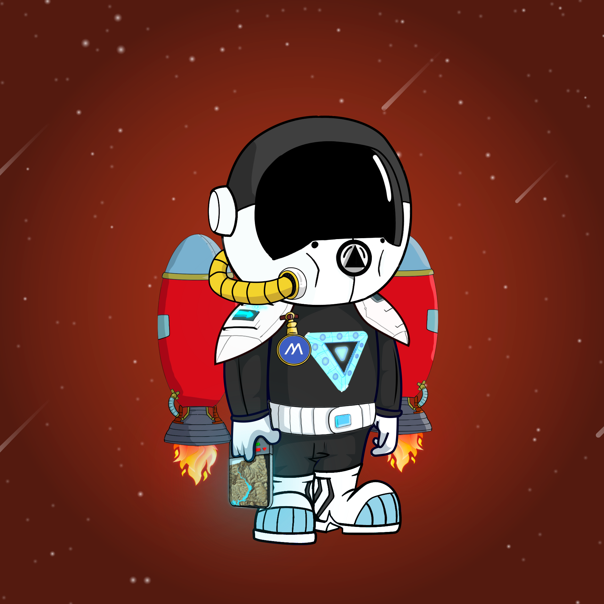 Galactic Astros #1840 NFT on Algorand