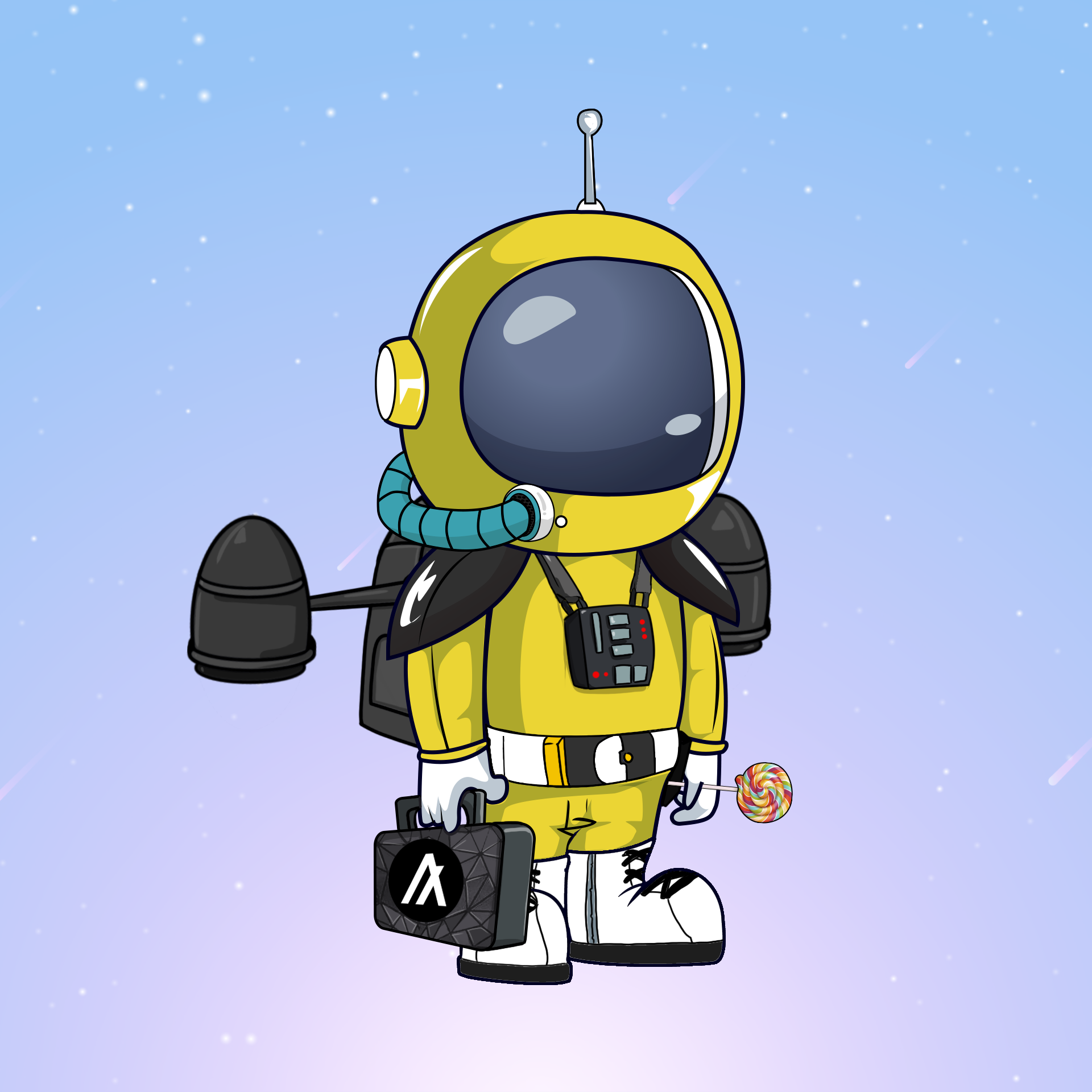Galactic Astros #1842 NFT on Algorand