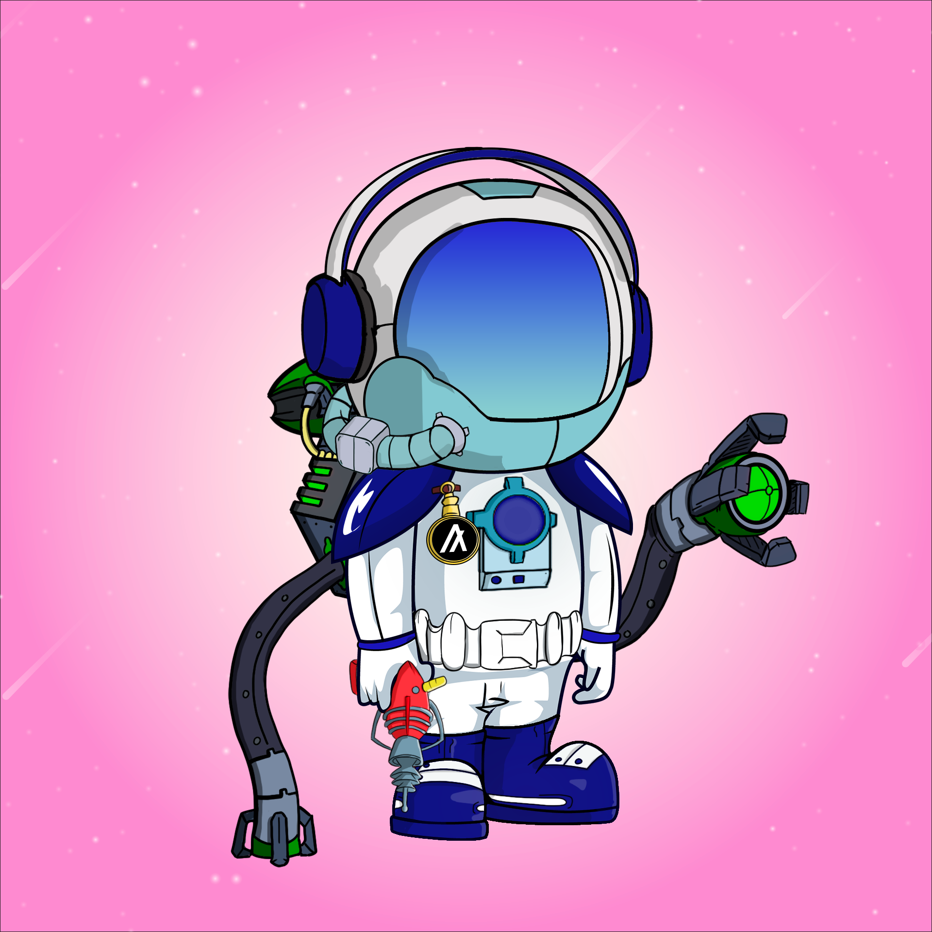 Galactic Astros #1843 NFT on Algorand