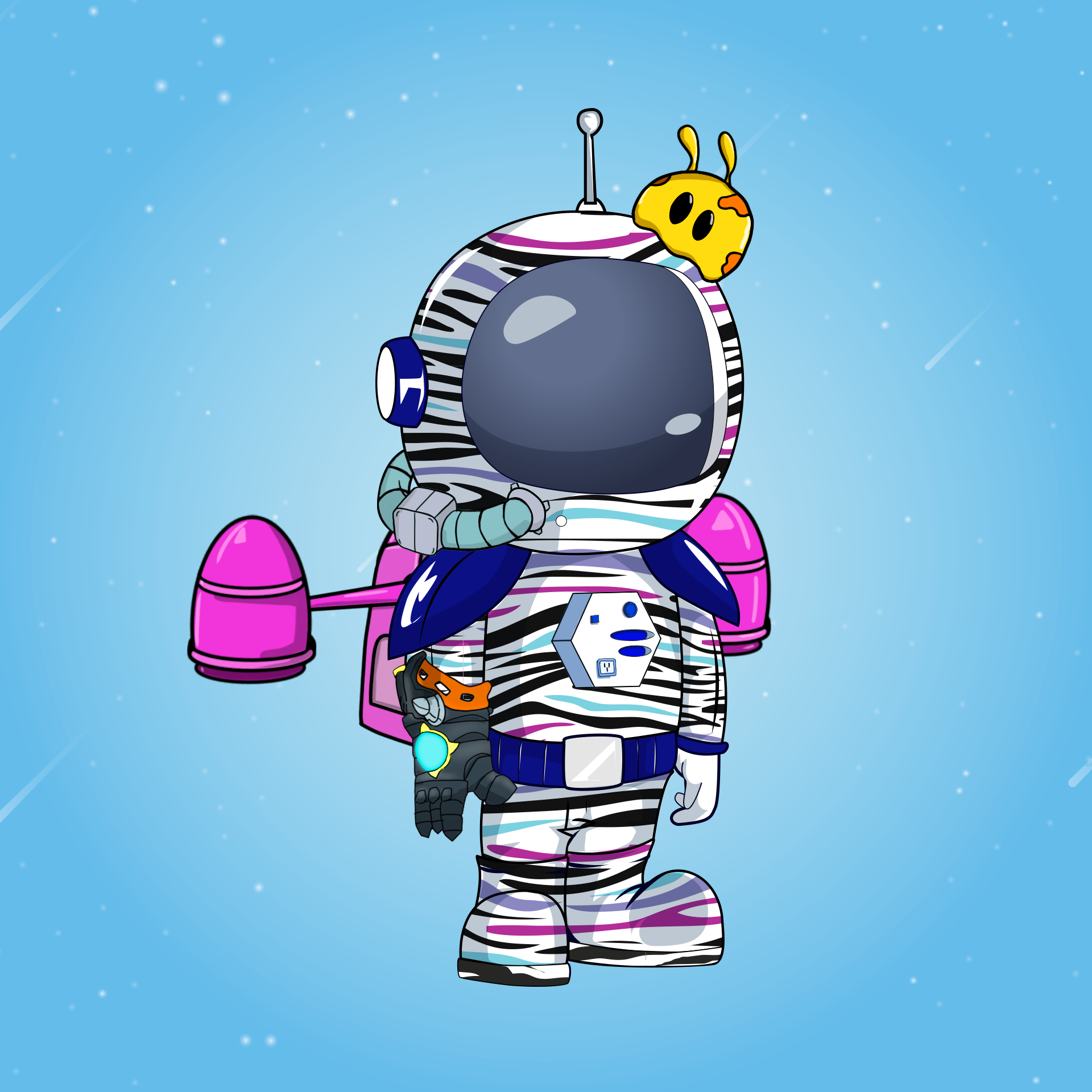 Galactic Astros #1844 NFT on Algorand