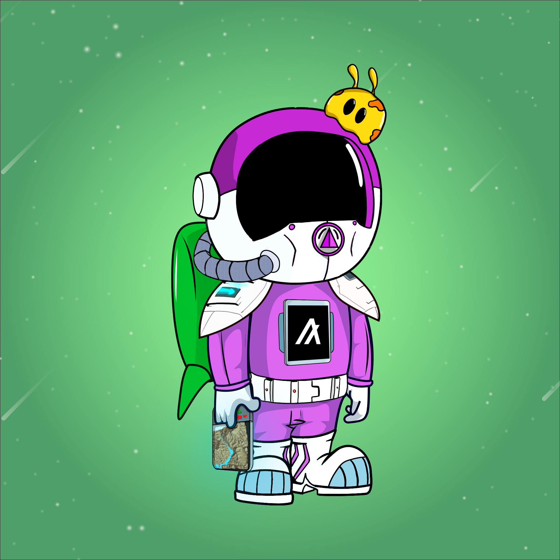 Galactic Astros #1847 NFT on Algorand