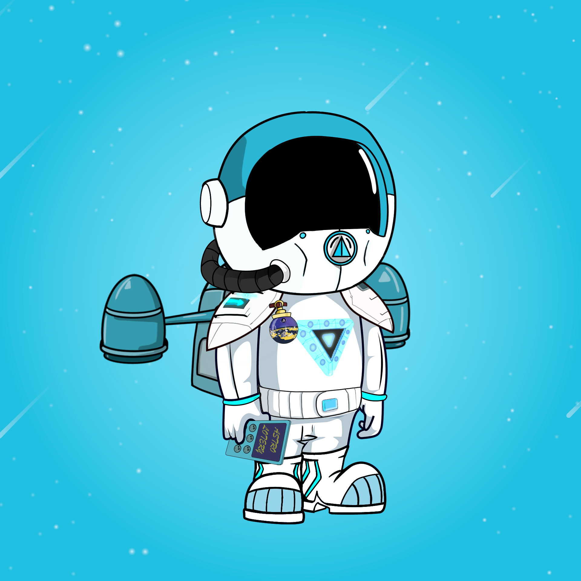 Galactic Astros #185 NFT on Algorand