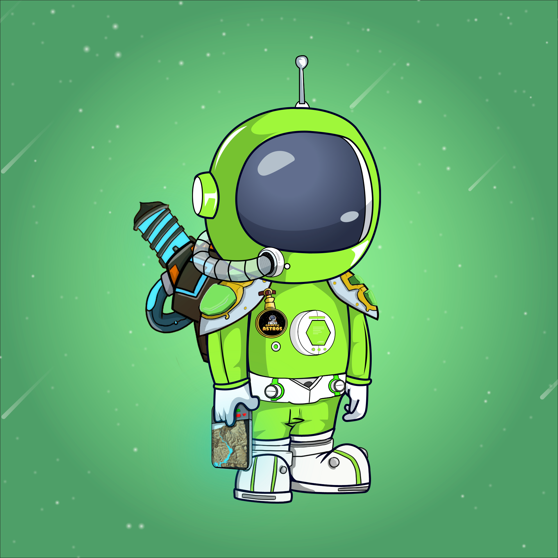 Galactic Astros #1853 NFT on Algorand