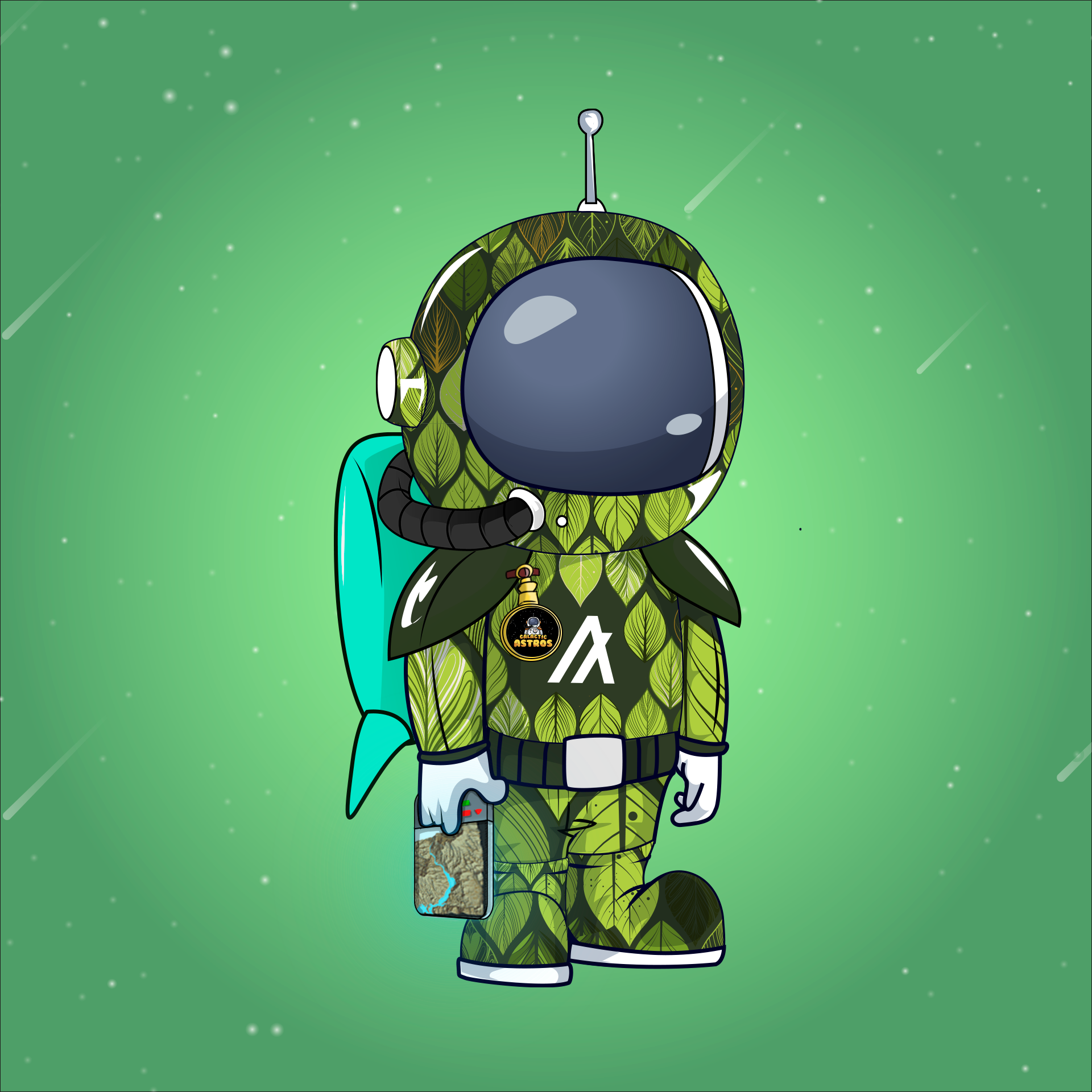 Galactic Astros #1854 NFT on Algorand