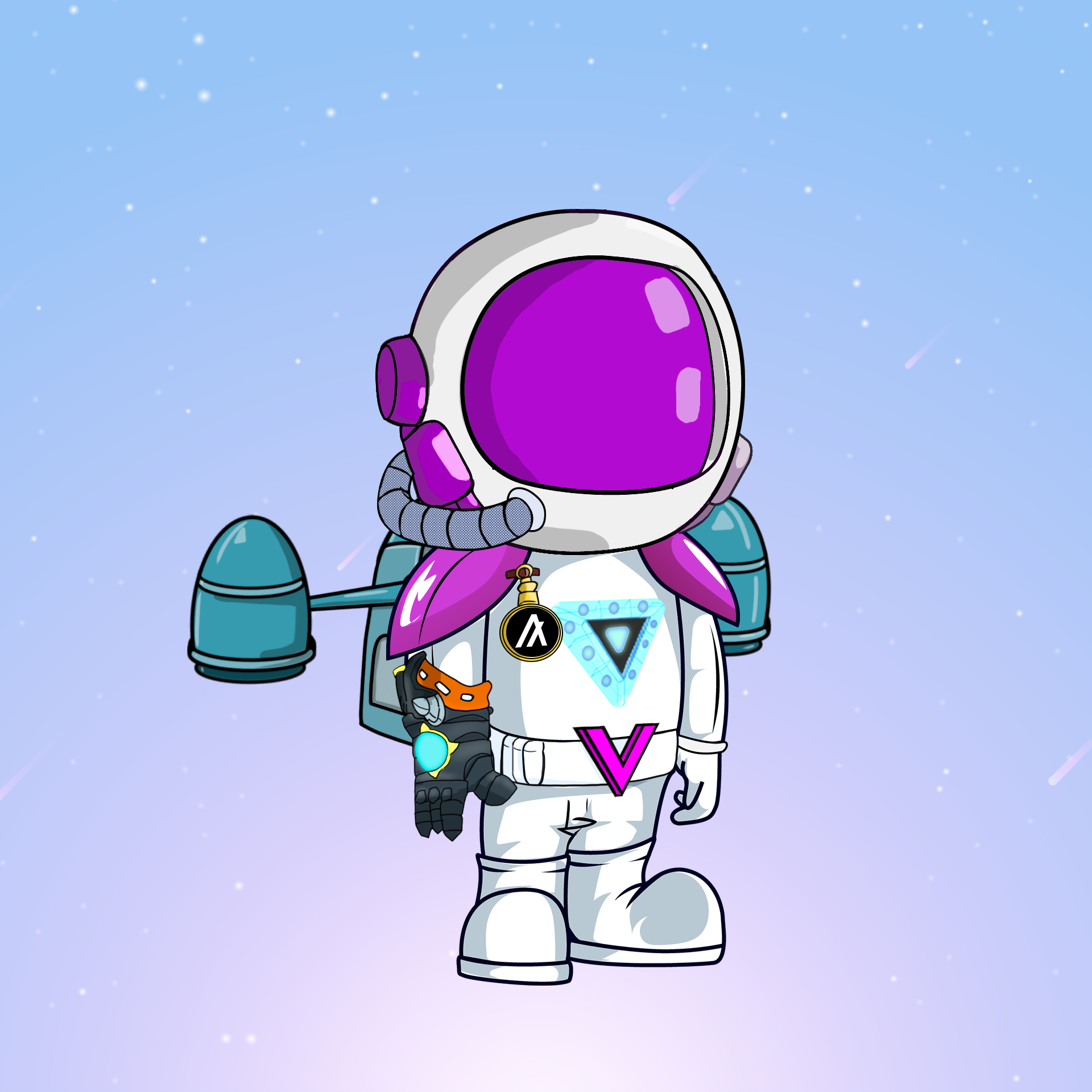 Galactic Astros #1856 NFT on Algorand