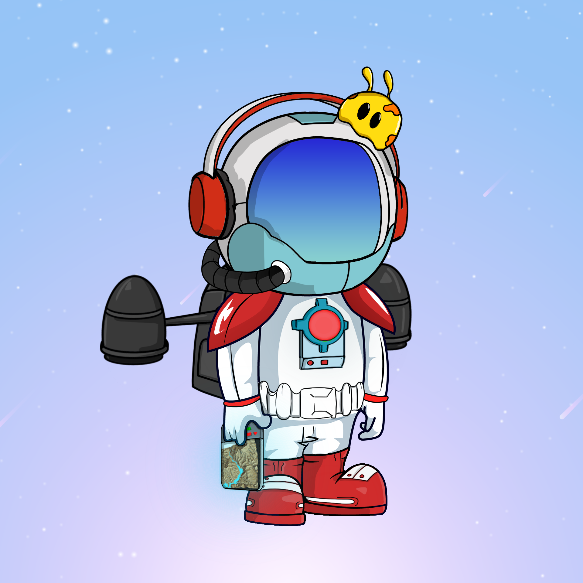 Galactic Astros #1860 NFT on Algorand