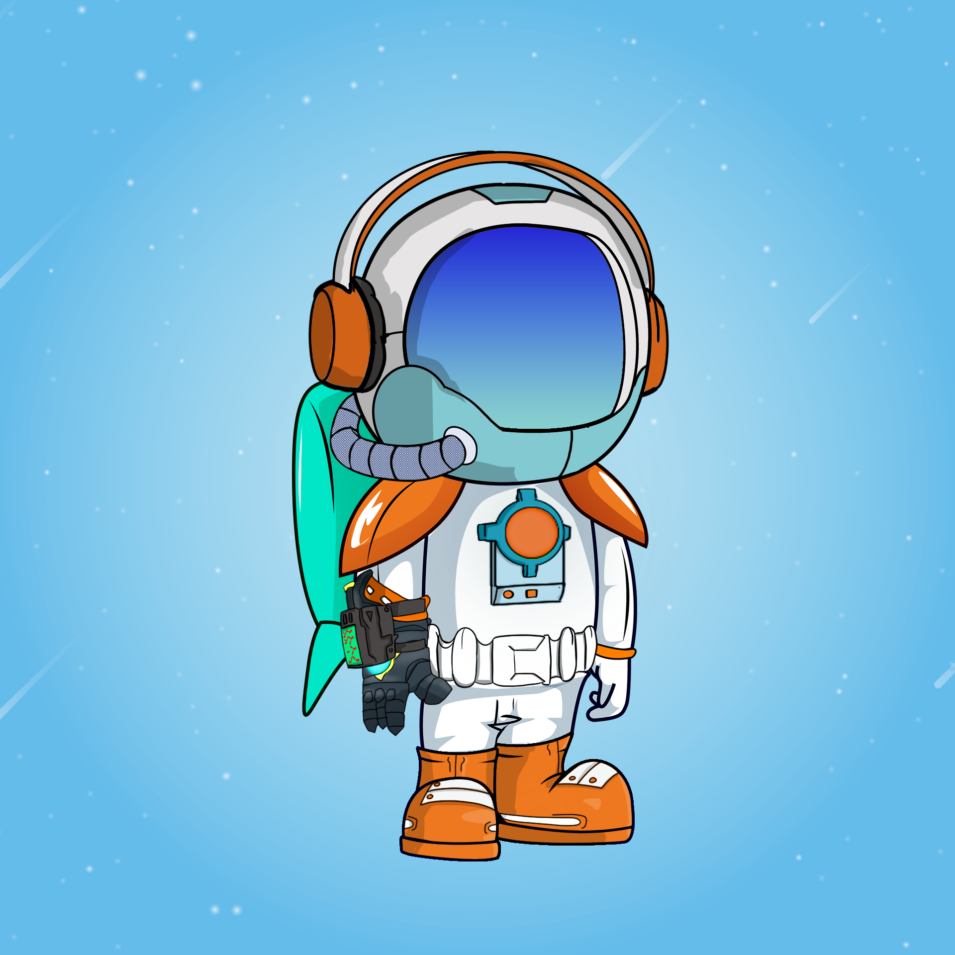 Galactic Astros #1863 NFT on Algorand