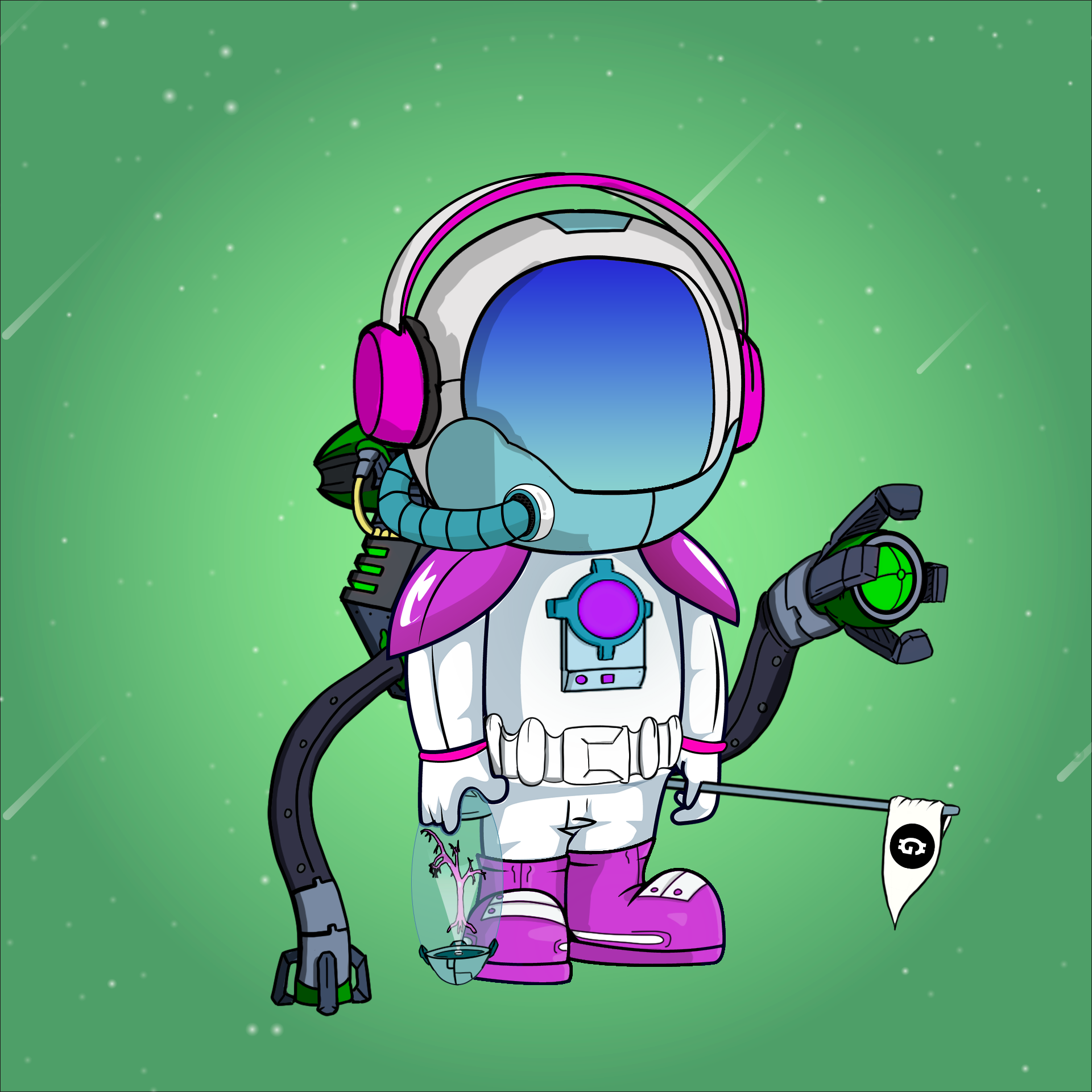 Galactic Astros #1869 NFT on Algorand