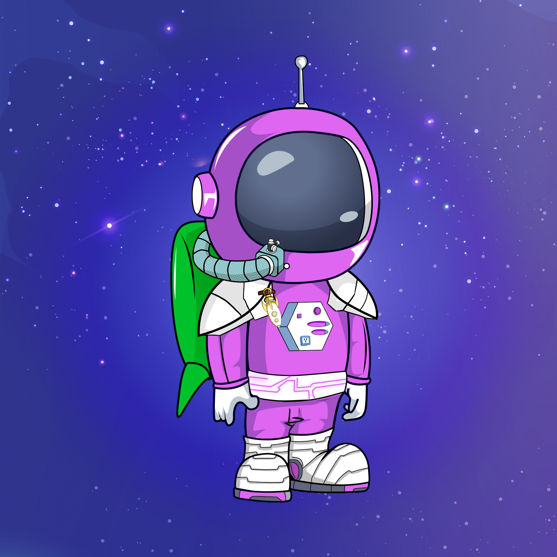 Galactic Astros #1870 NFT on Algorand