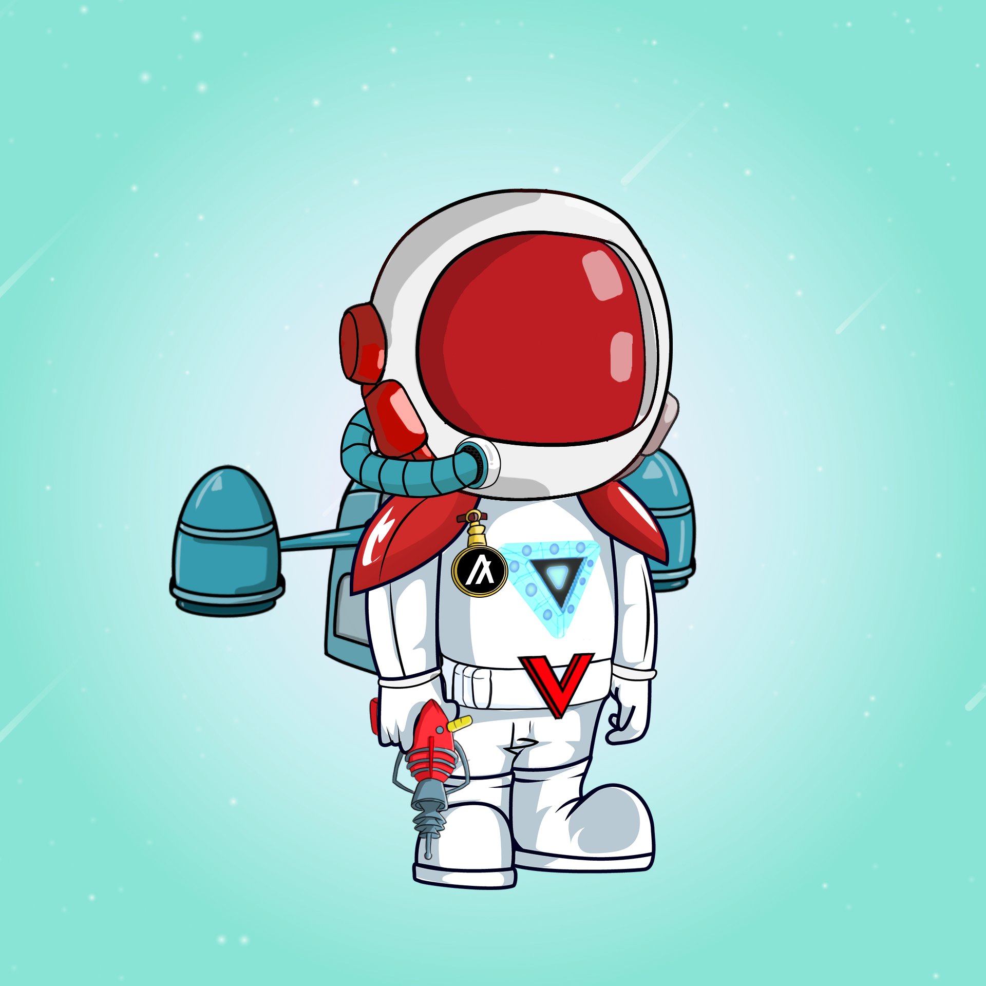 Galactic Astros #1873 NFT on Algorand