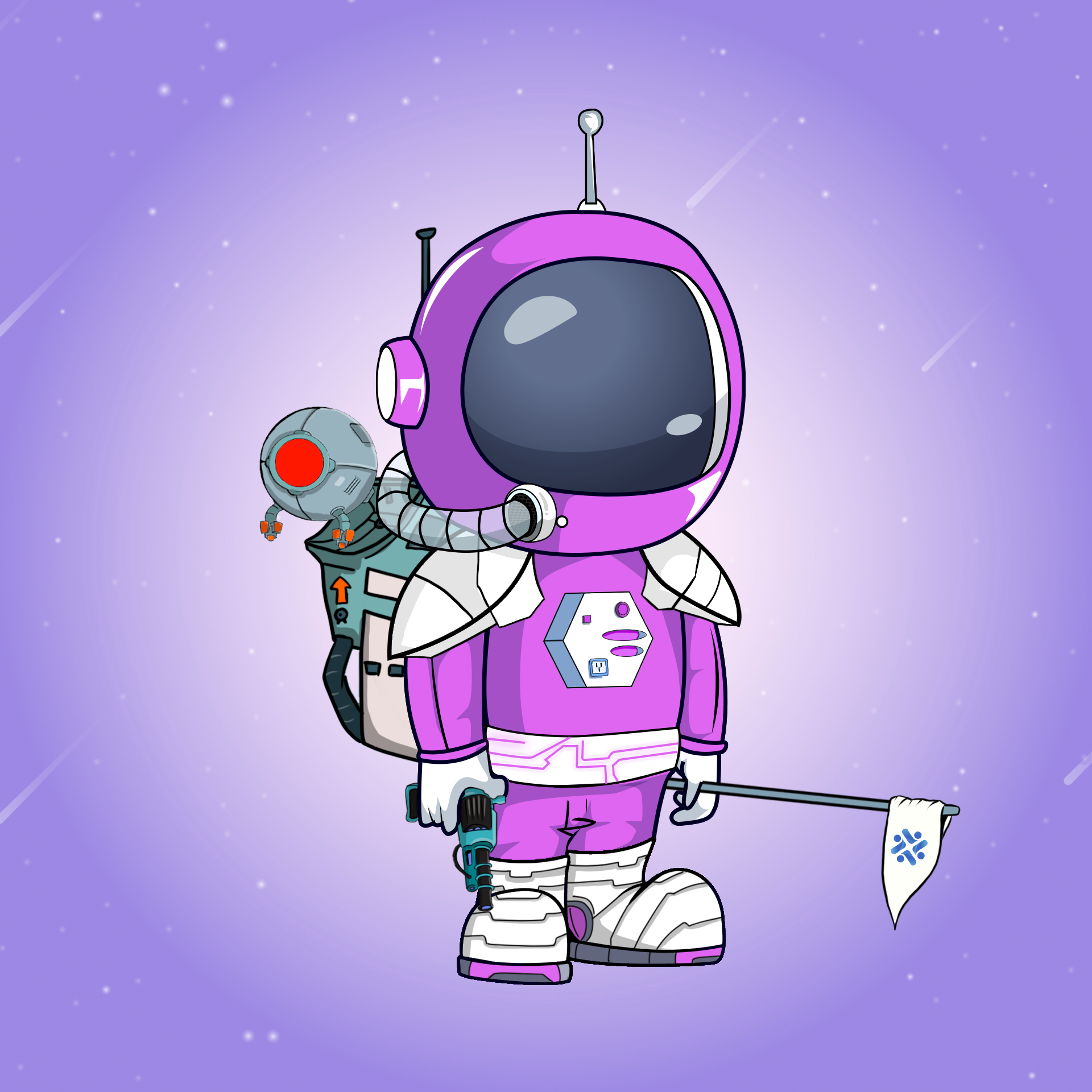 Galactic Astros #1874 NFT on Algorand