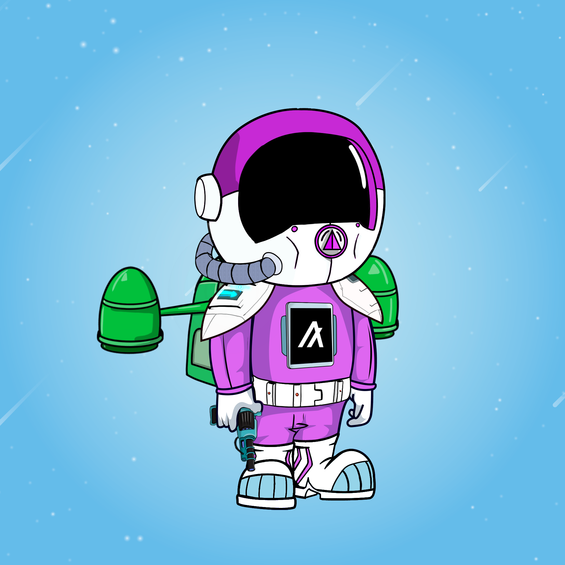 Galactic Astros #1875 NFT on Algorand