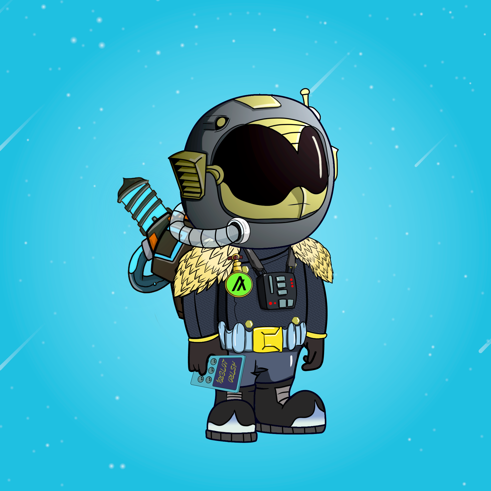 Galactic Astros #1878 NFT on Algorand