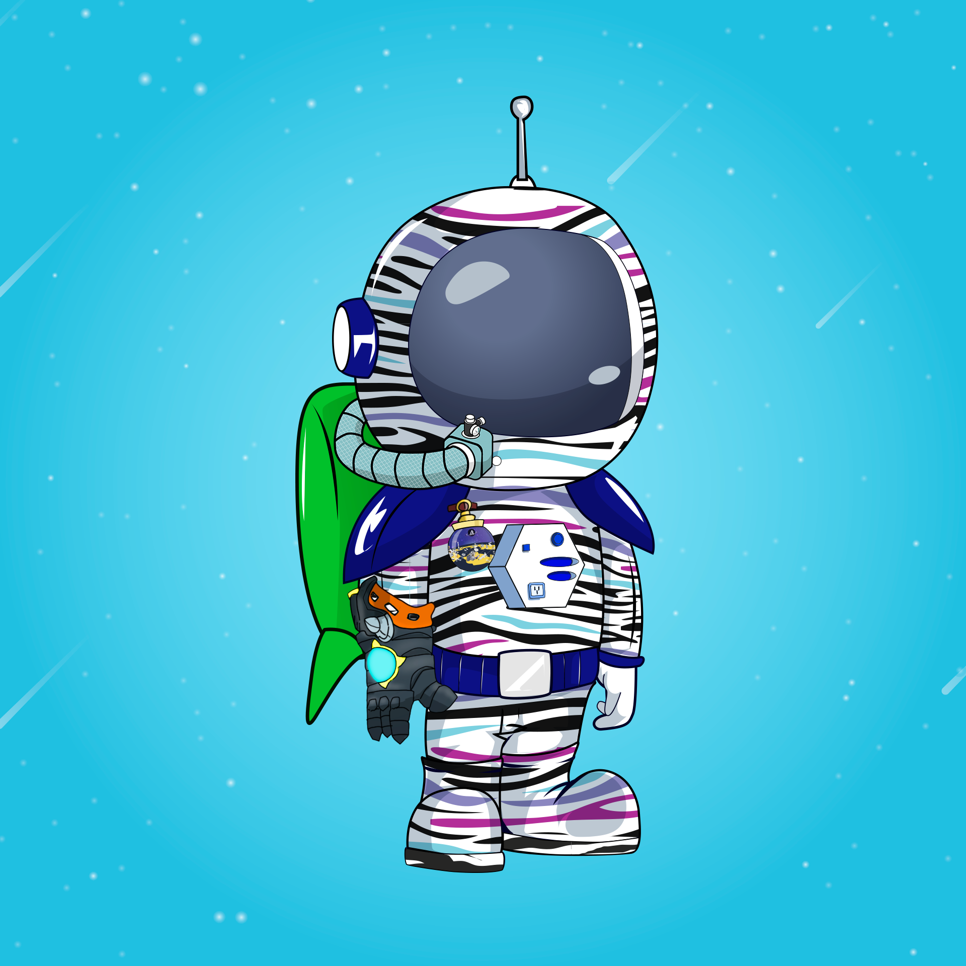 Galactic Astros #188 NFT on Algorand