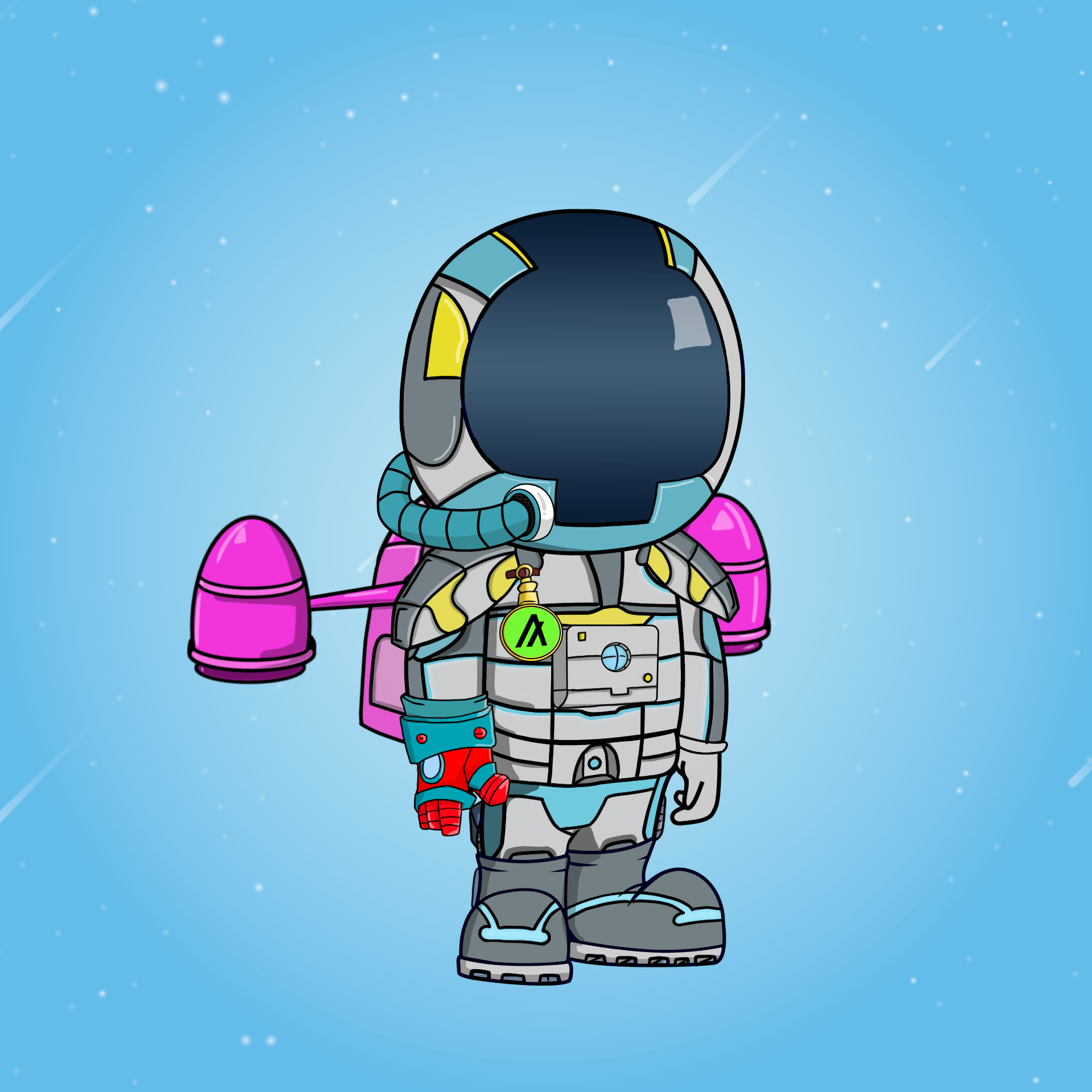 Galactic Astros #1880 NFT on Algorand