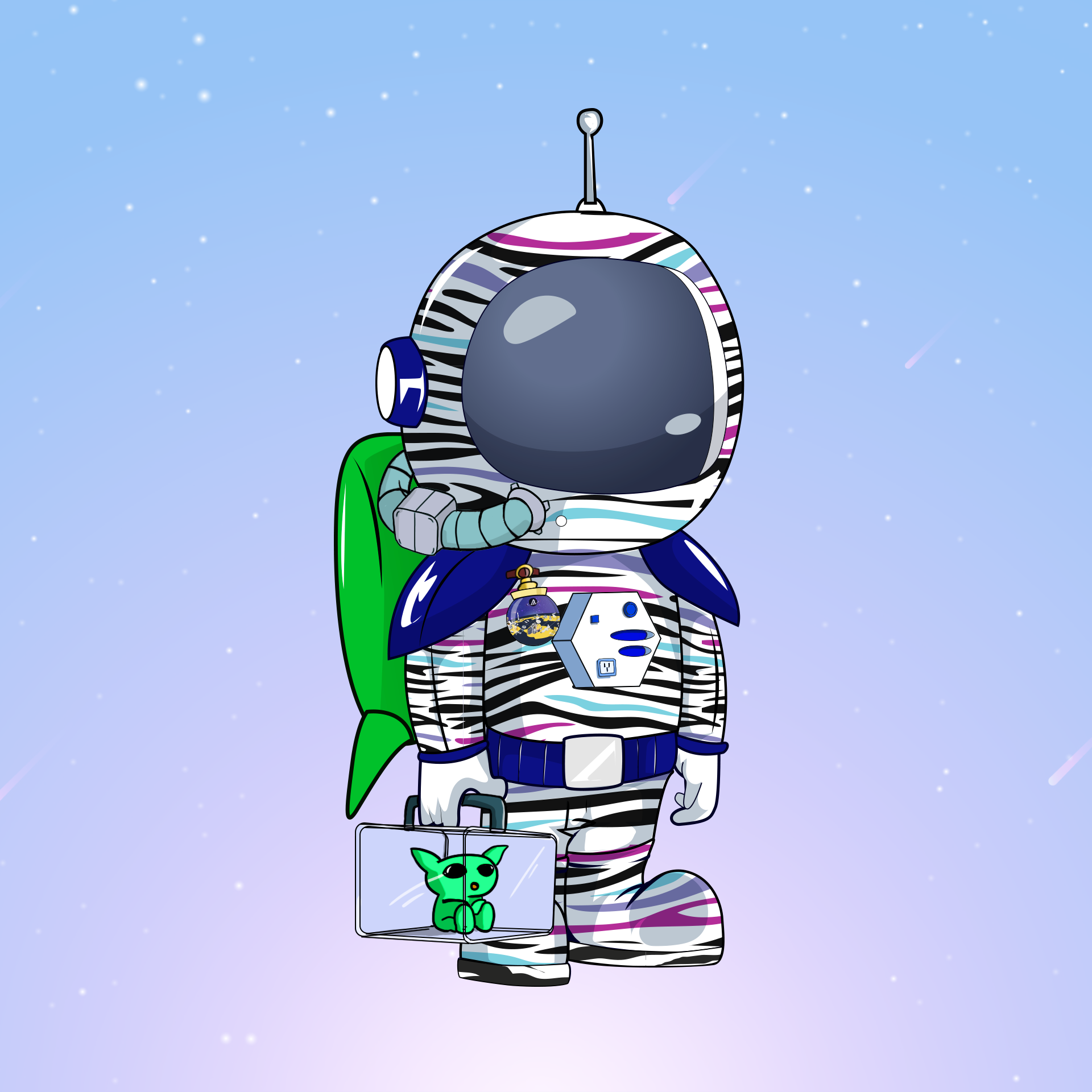 Galactic Astros #1883 NFT on Algorand