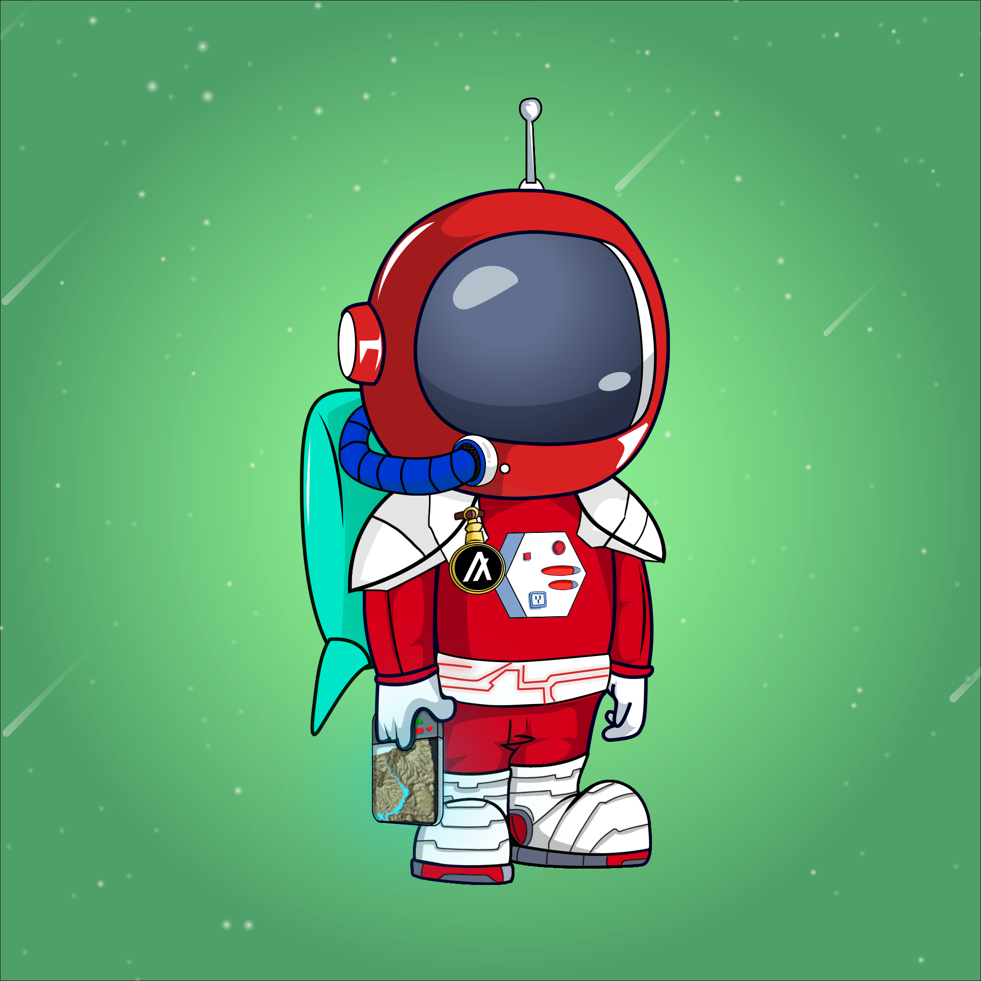 Galactic Astros #1885 NFT on Algorand