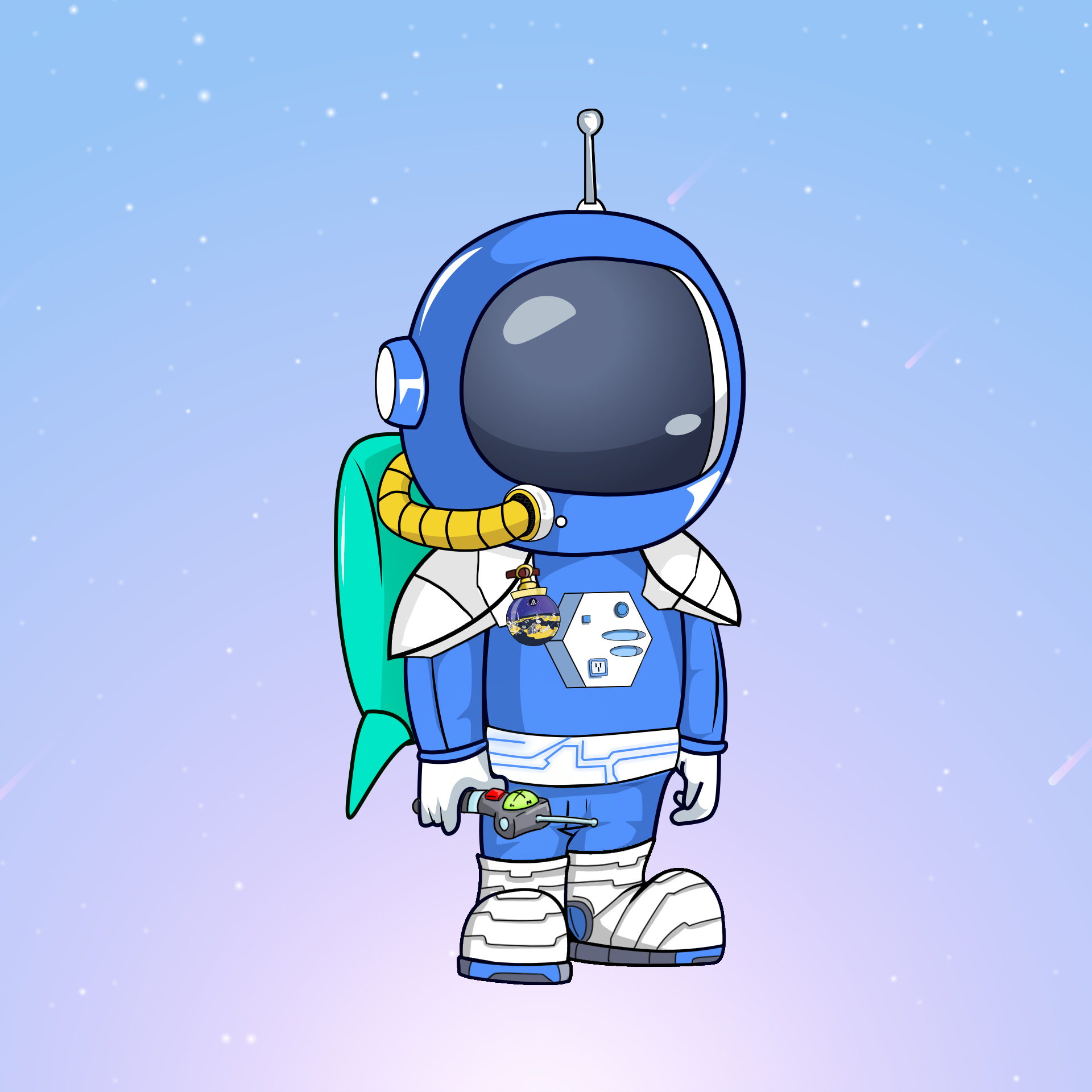 Galactic Astros #1888 NFT on Algorand