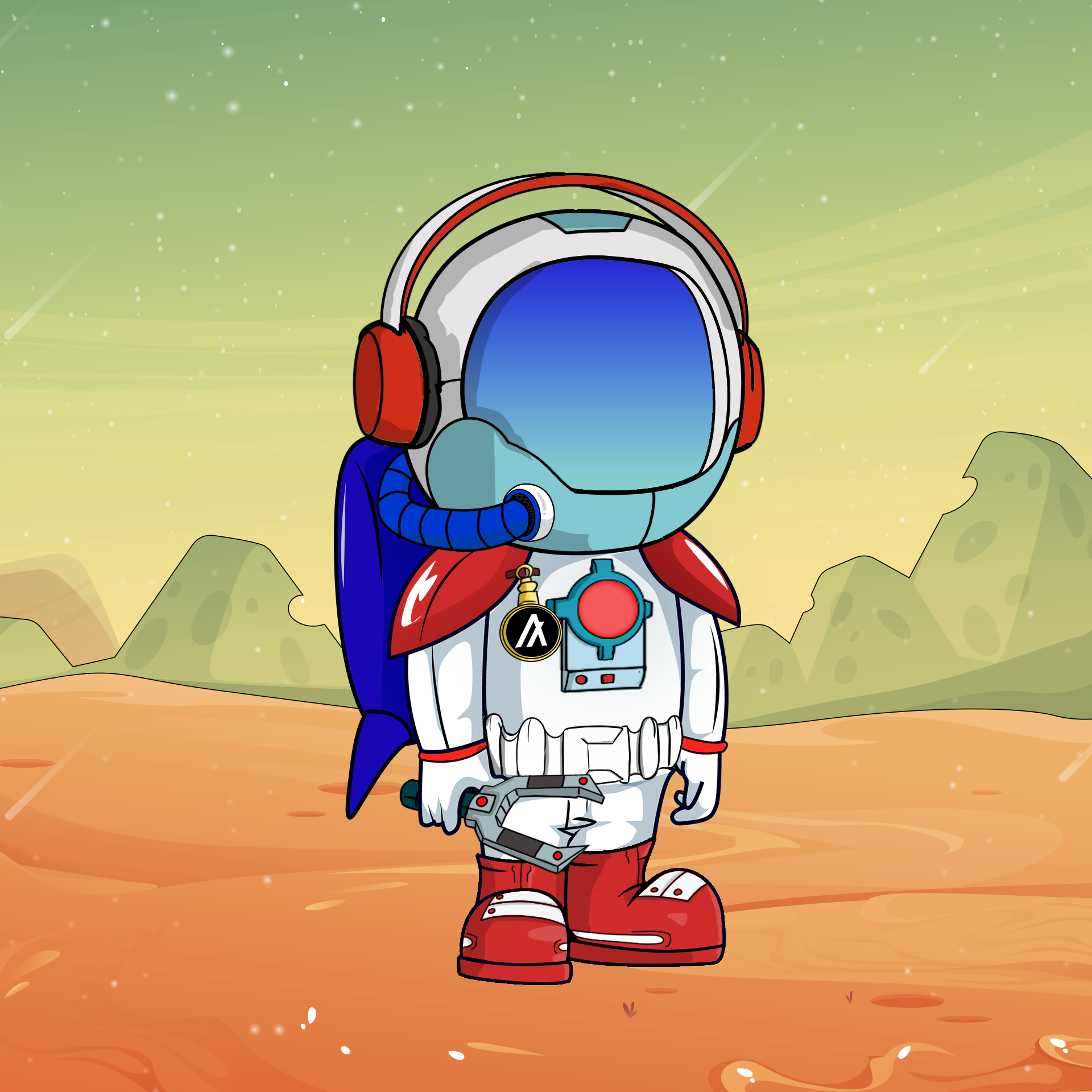 Galactic Astros #189 NFT on Algorand