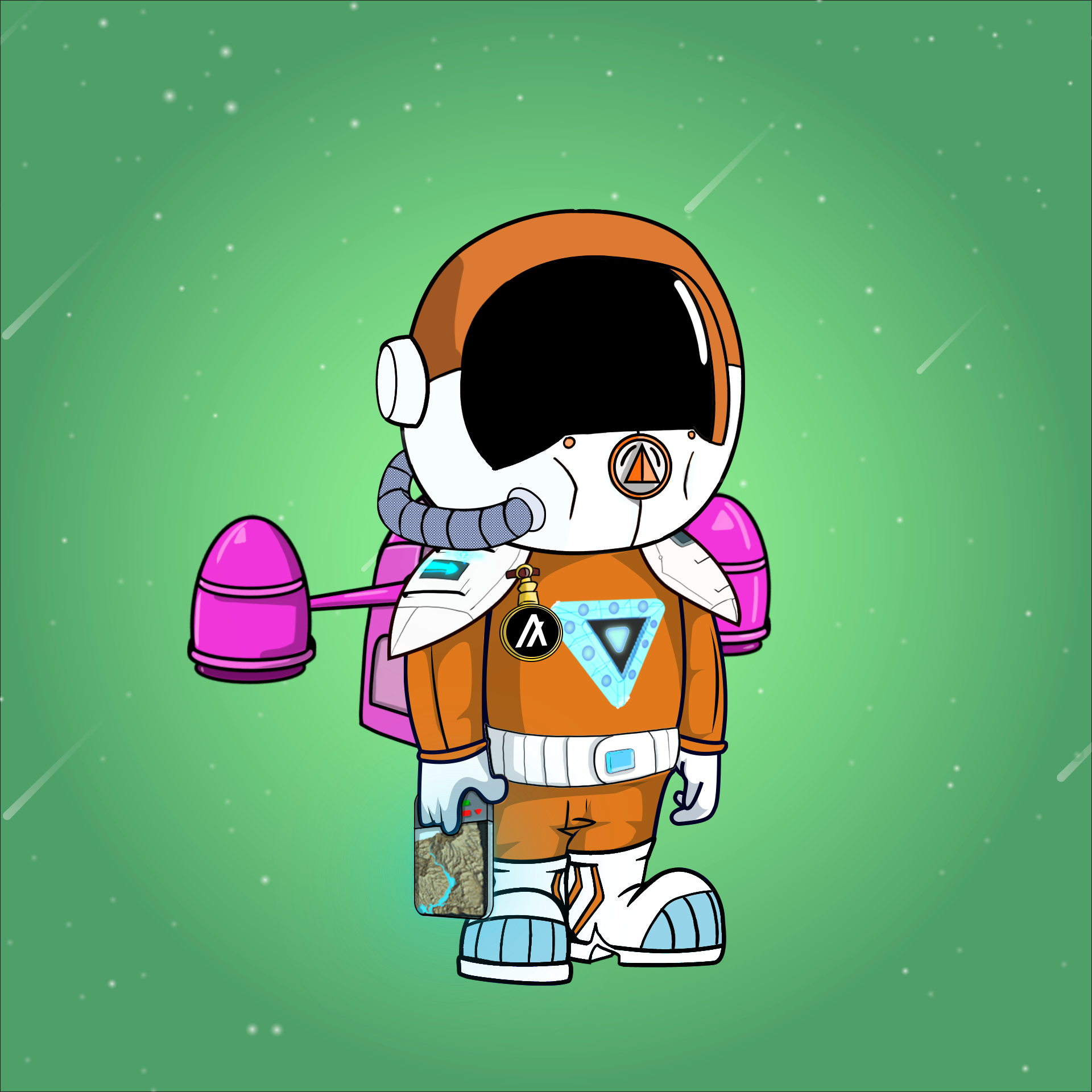 Galactic Astros #1890 NFT on Algorand