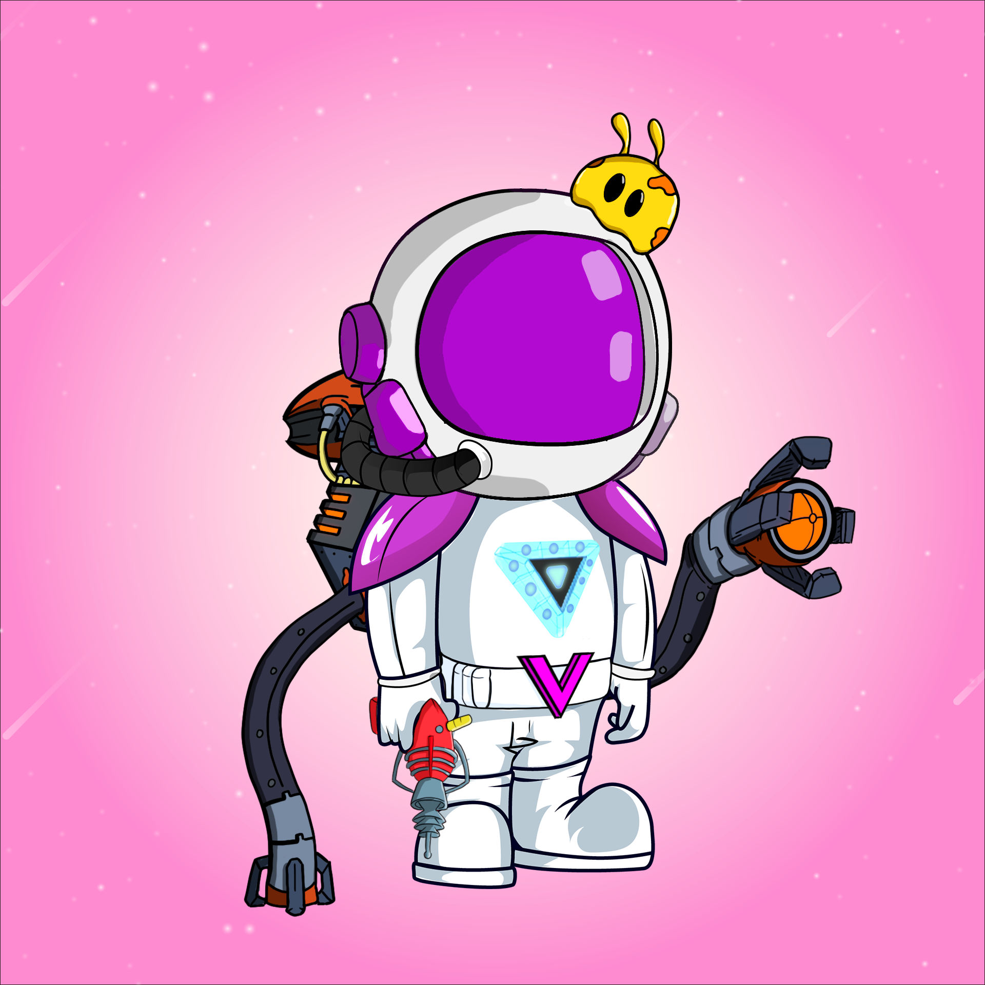 Galactic Astros #1893 NFT on Algorand