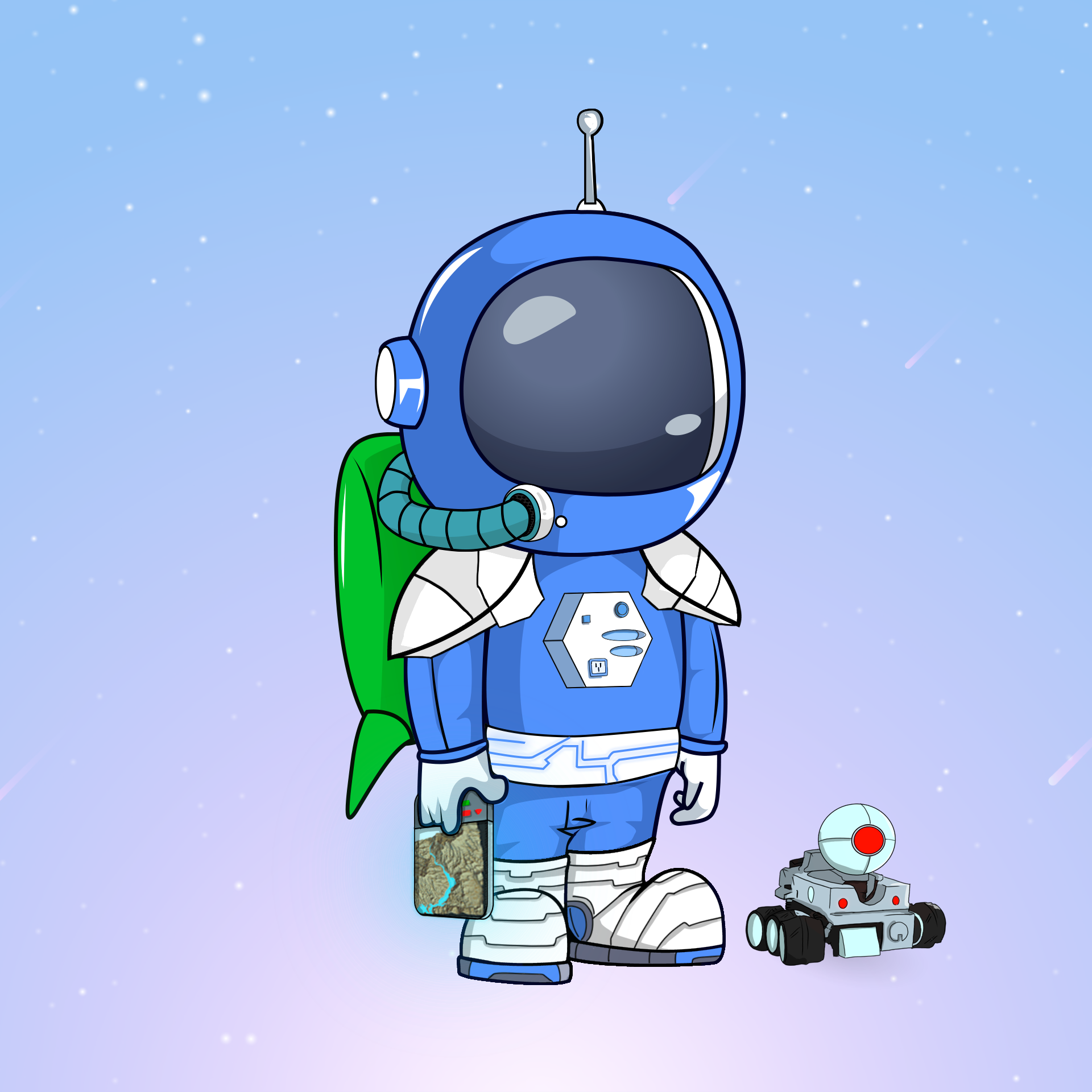 Galactic Astros #1894 NFT on Algorand