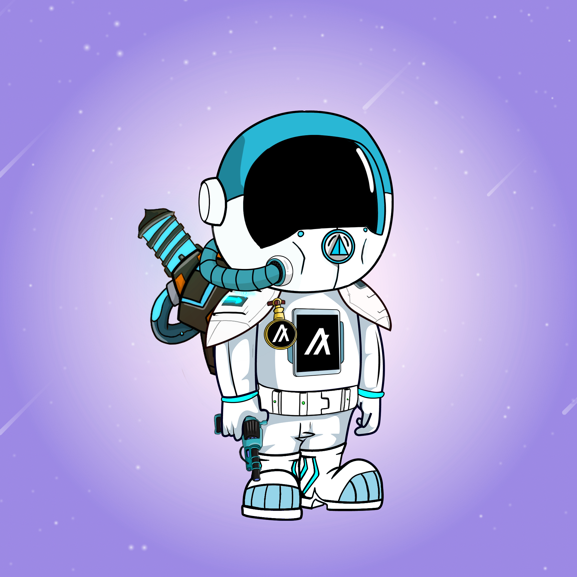 Galactic Astros #1895 NFT on Algorand