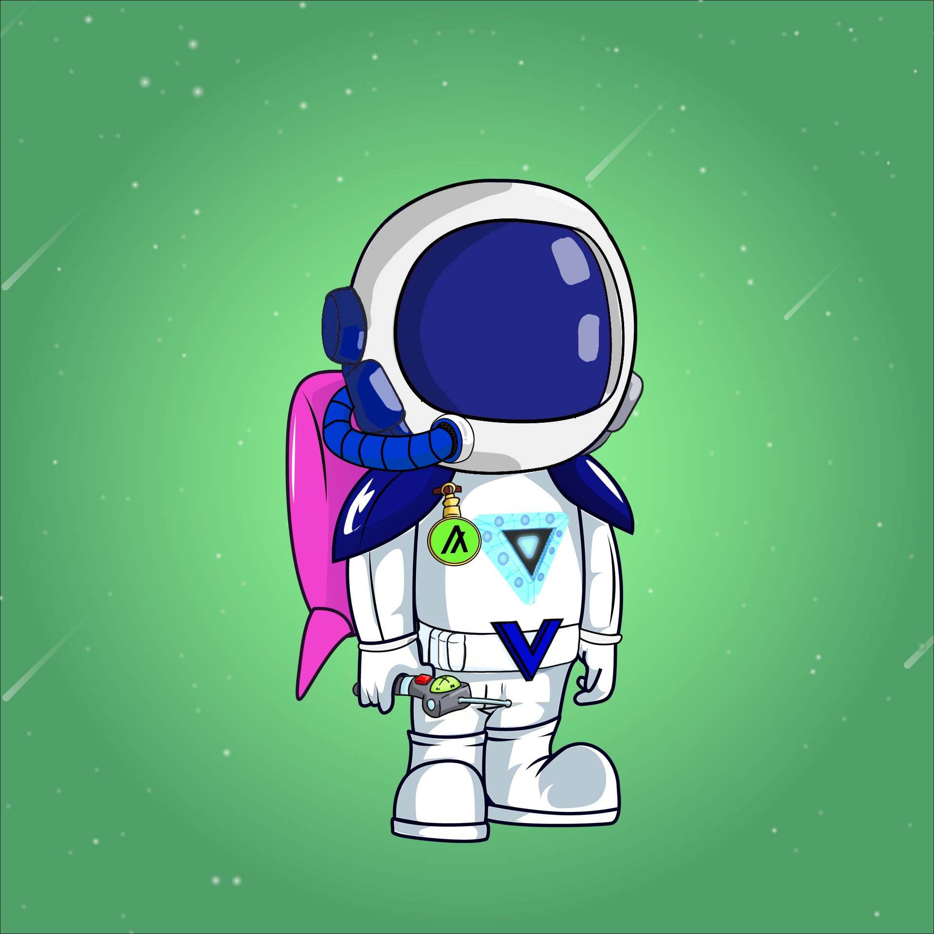 Galactic Astros #1897 NFT on Algorand