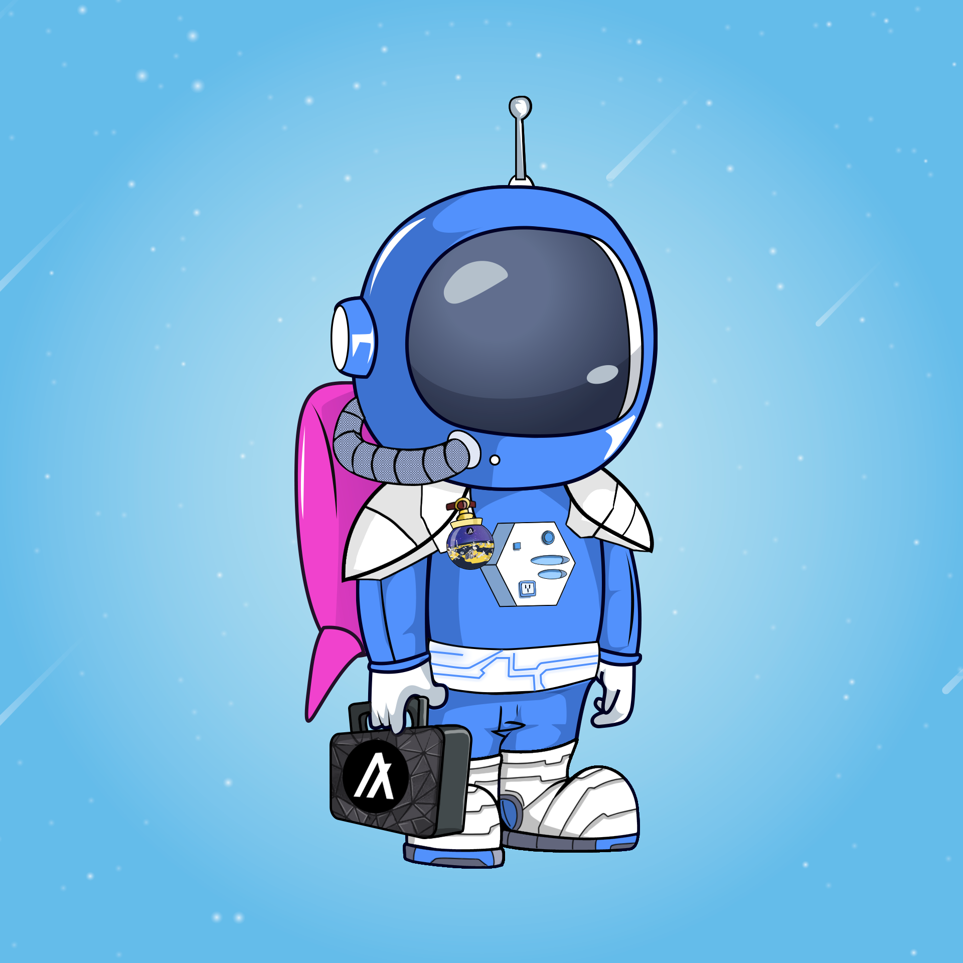 Galactic Astros #1898 NFT on Algorand