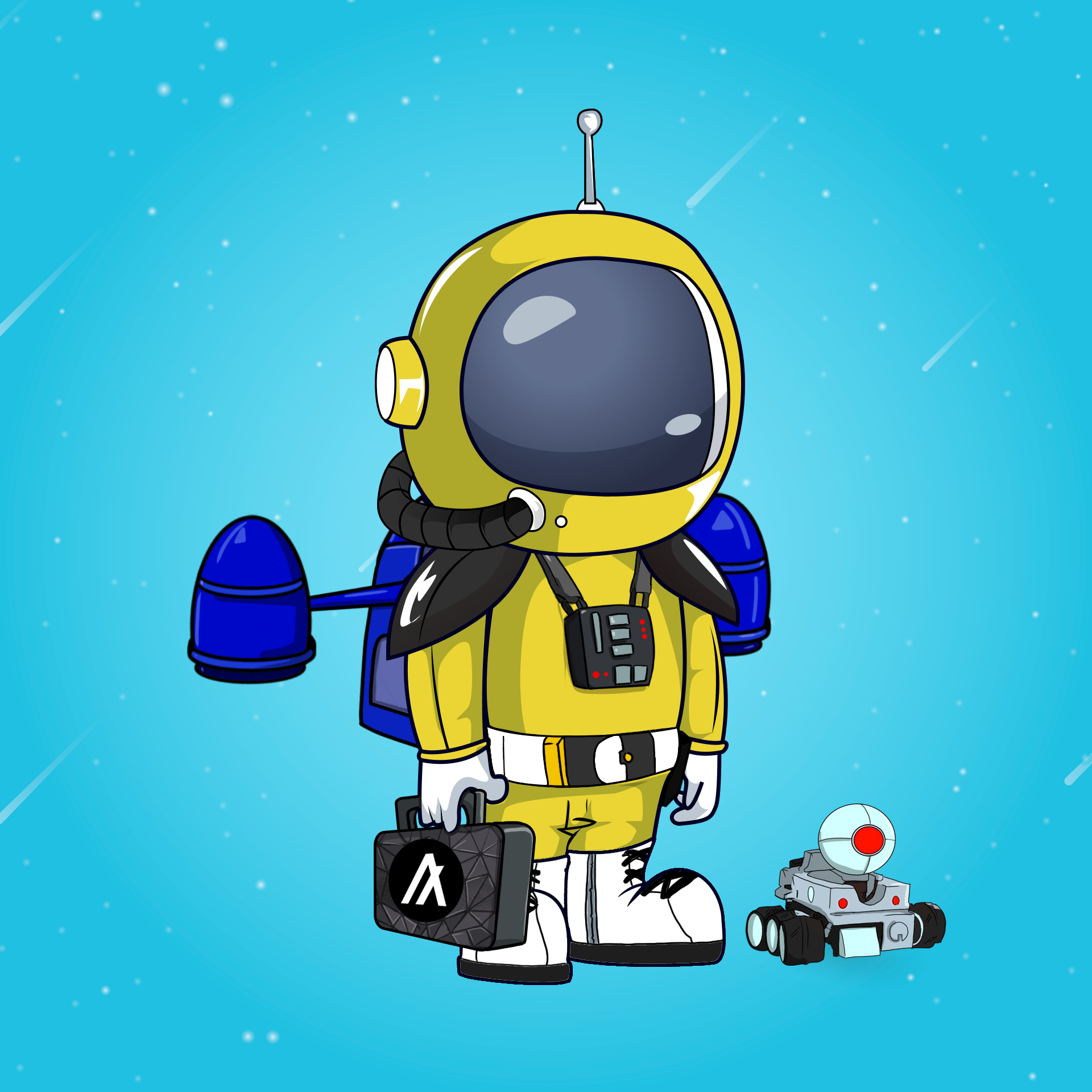 Galactic Astros #1907 NFT on Algorand