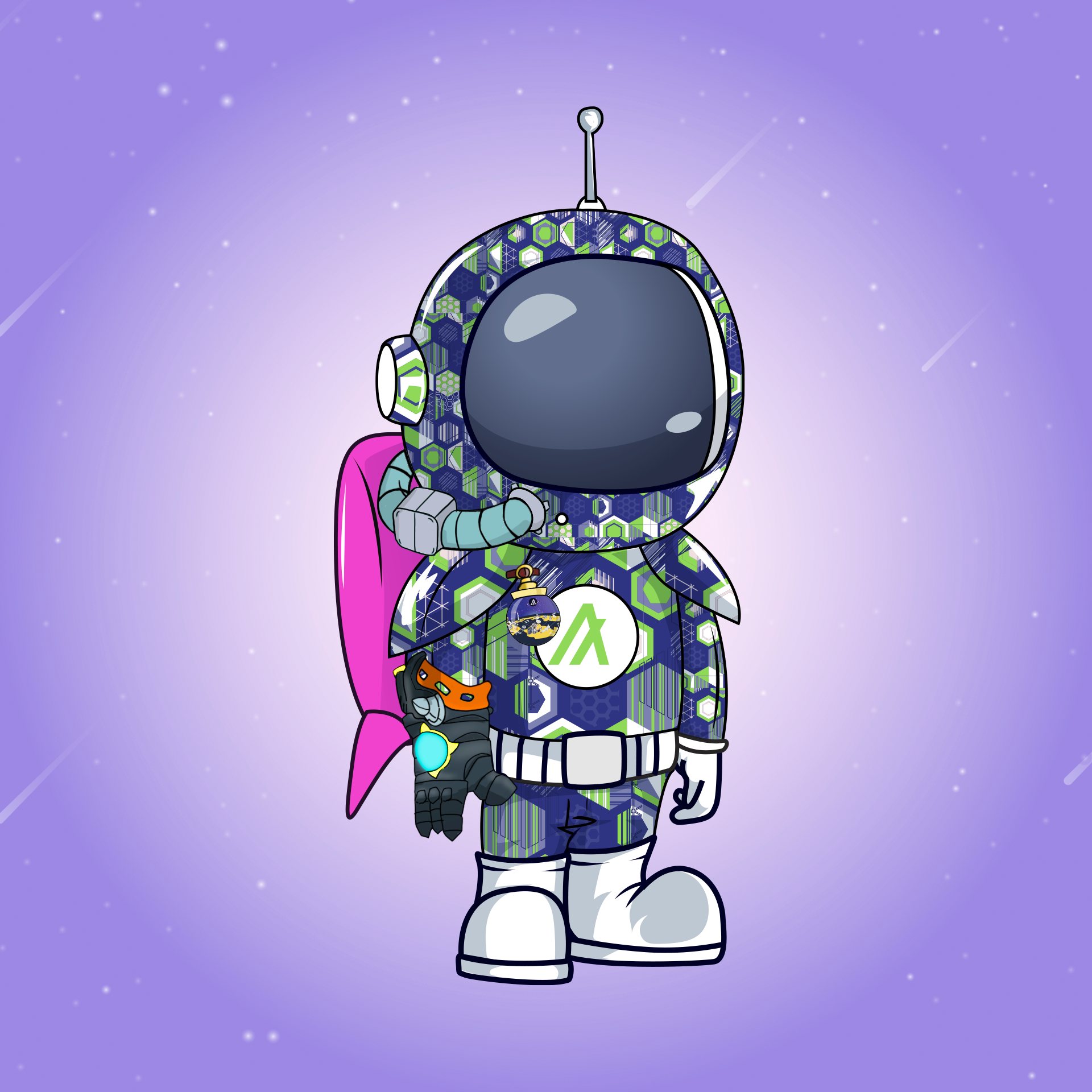 Galactic Astros #192 NFT on Algorand