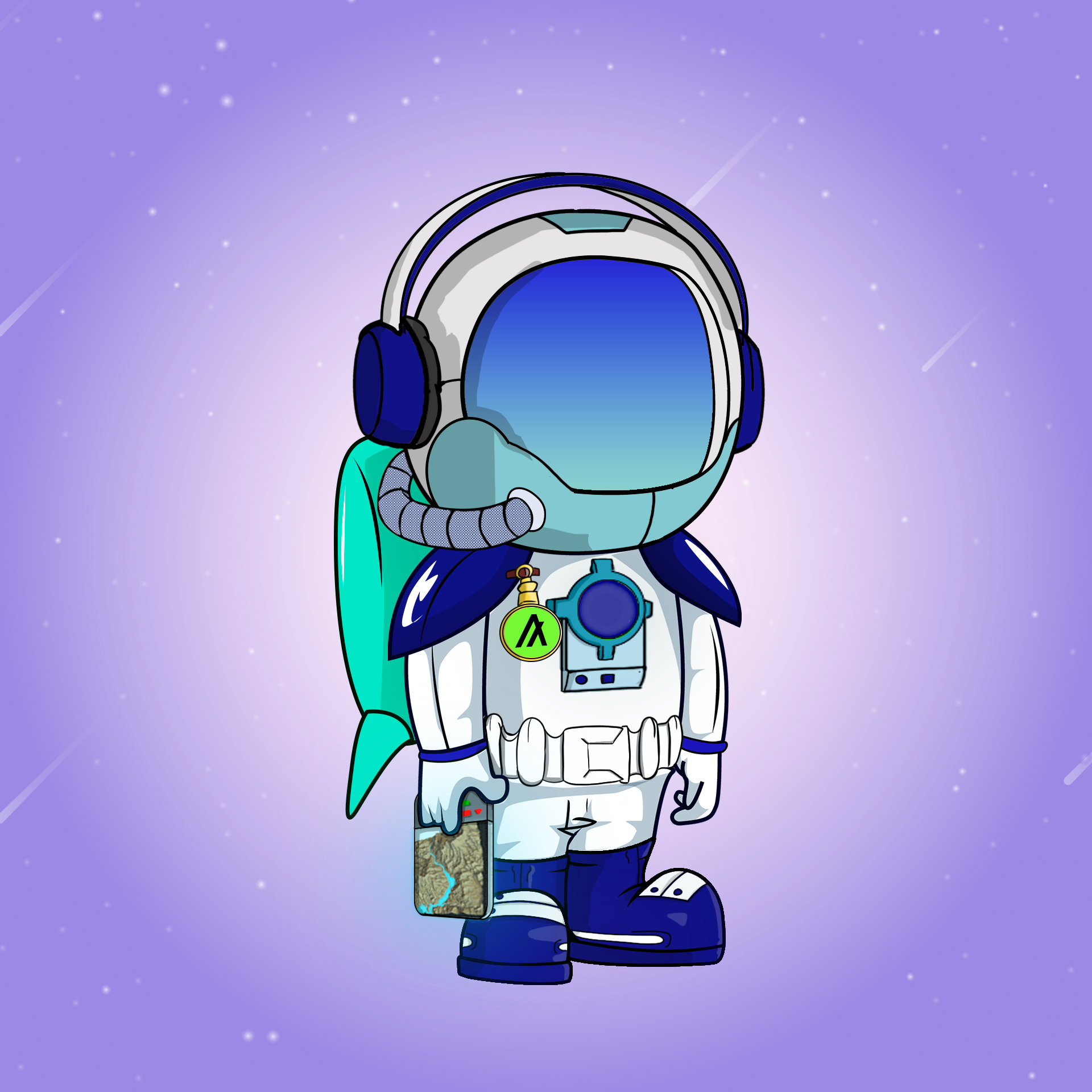 Galactic Astros #1930 NFT on Algorand