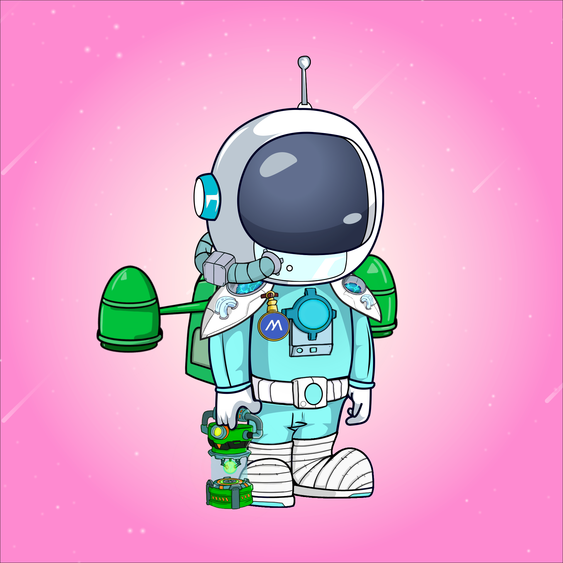 Galactic Astros #1932 NFT on Algorand