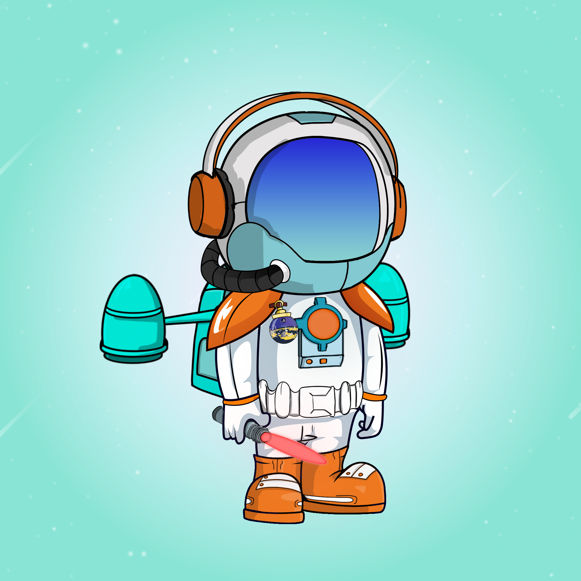 Galactic Astros #1949 NFT on Algorand