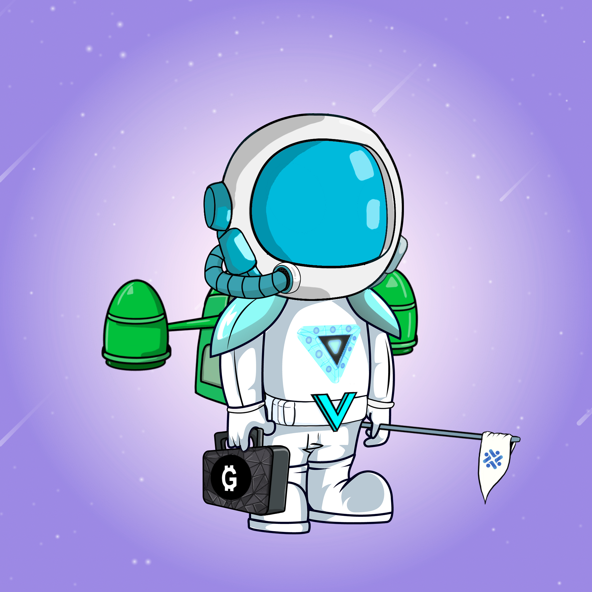 Galactic Astros #1954 NFT on Algorand