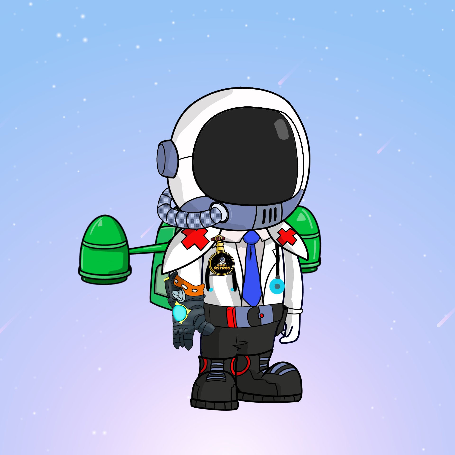 Galactic Astros #1963 NFT on Algorand