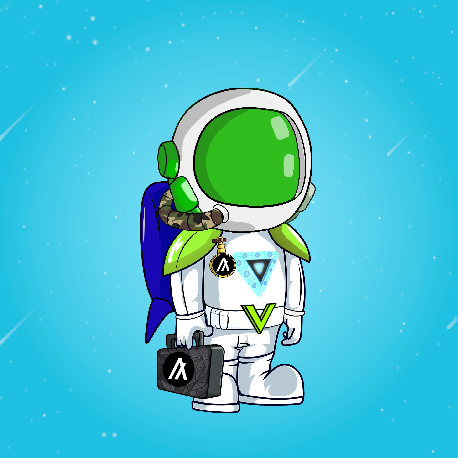 Galactic Astros #1967 NFT on Algorand