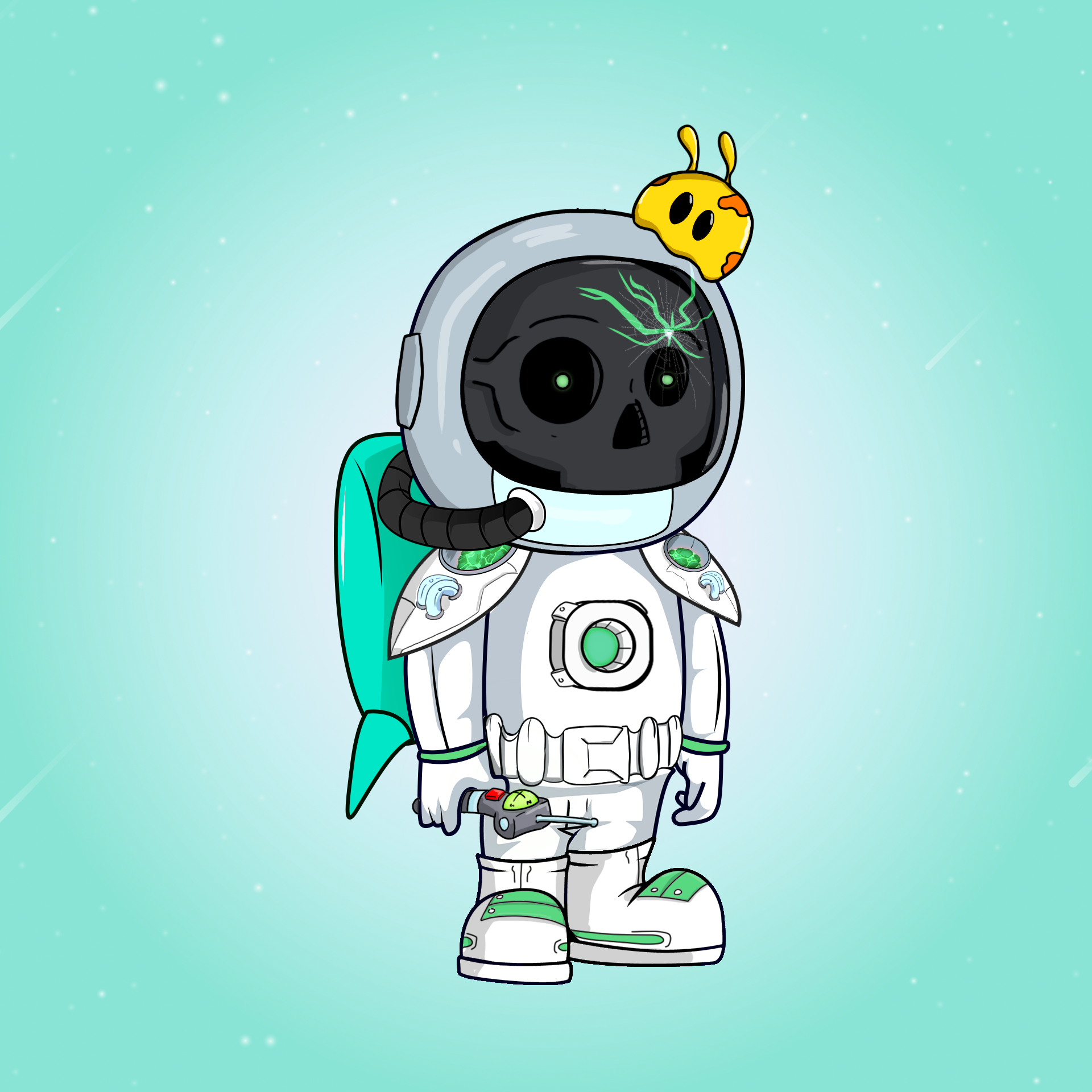 Galactic Astros #1970 NFT on Algorand