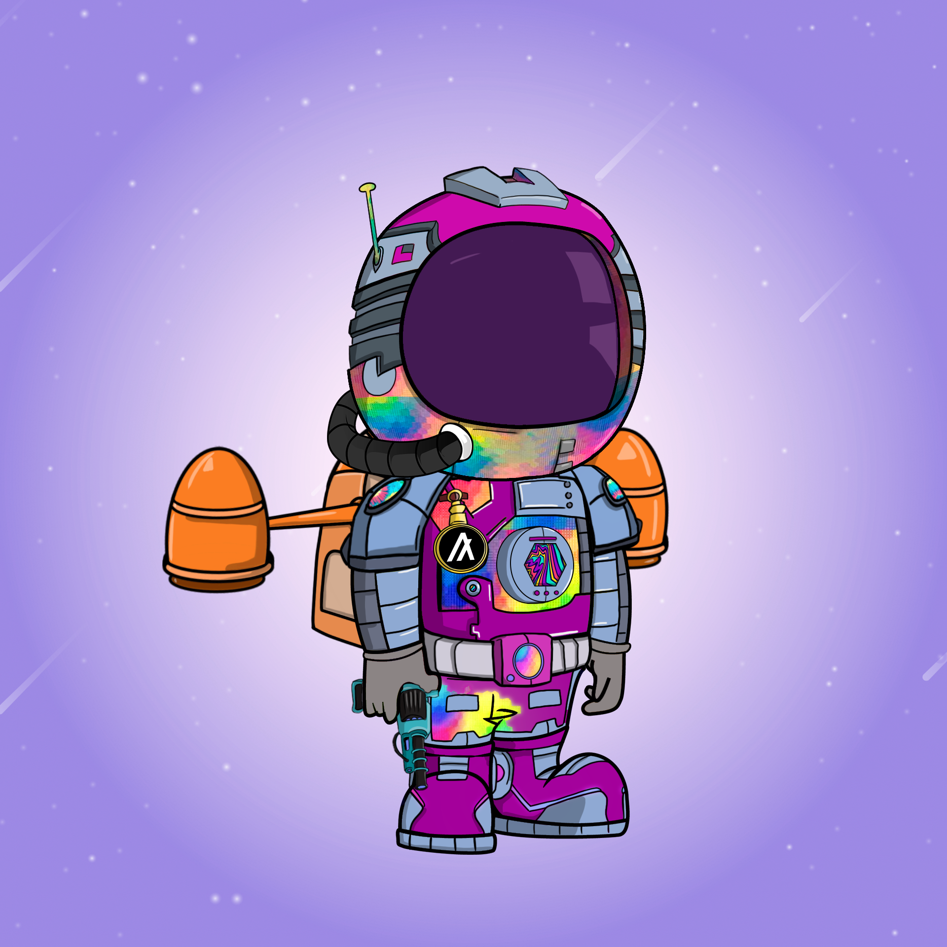 Galactic Astros #1971 NFT on Algorand