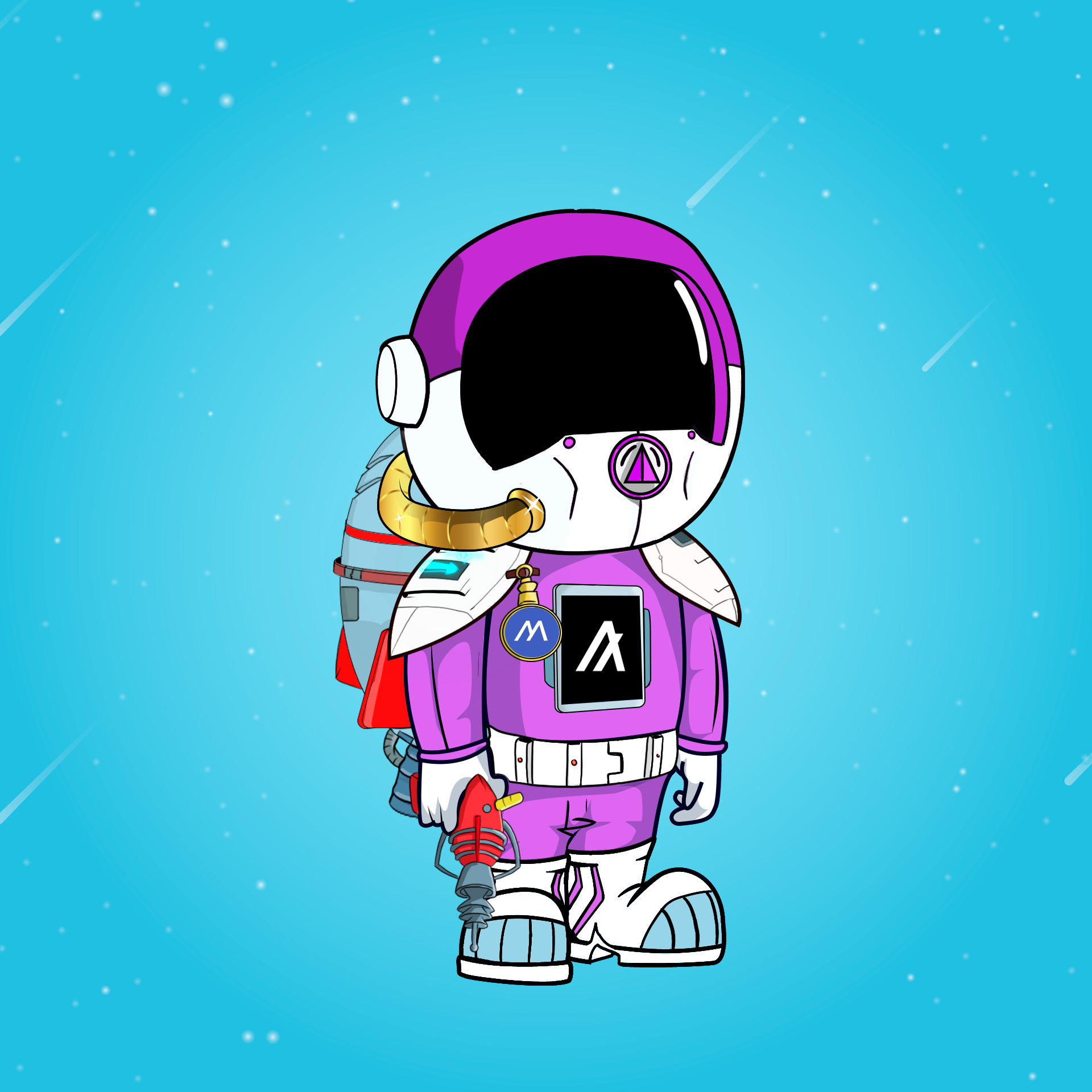 Galactic Astros #1977 NFT on Algorand
