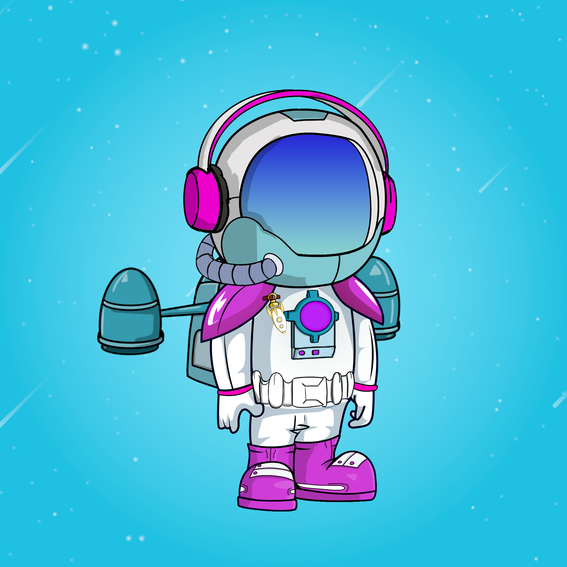 Galactic Astros #1983 NFT on Algorand